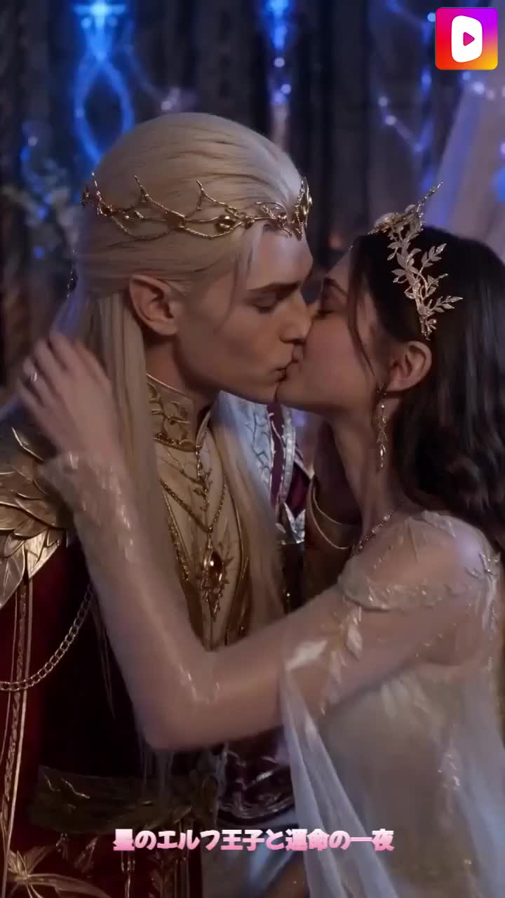 Whisper Frames Facebook ad: 星のエルフ王子と運命の一夜