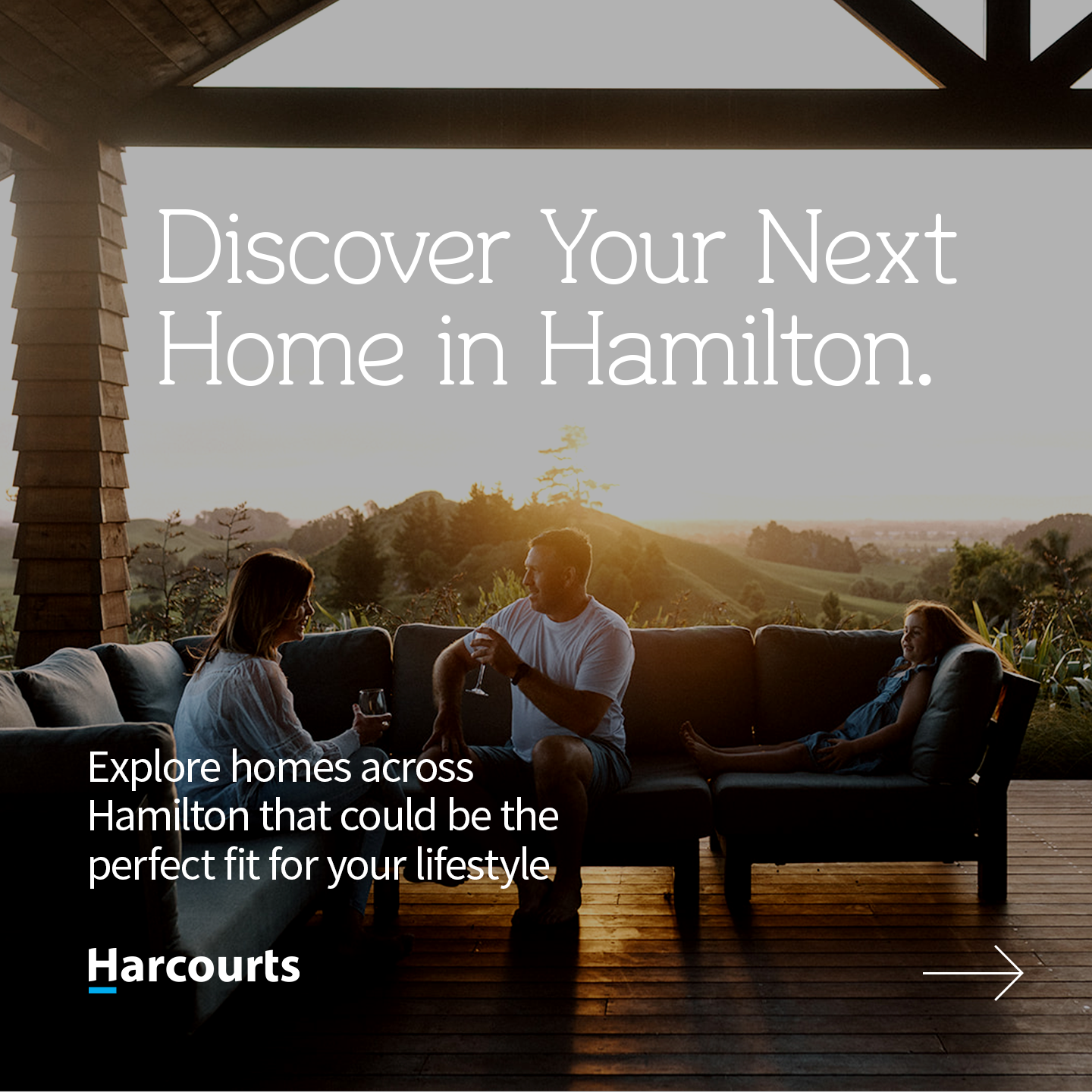 Harcourts Hamilton Facebook ad