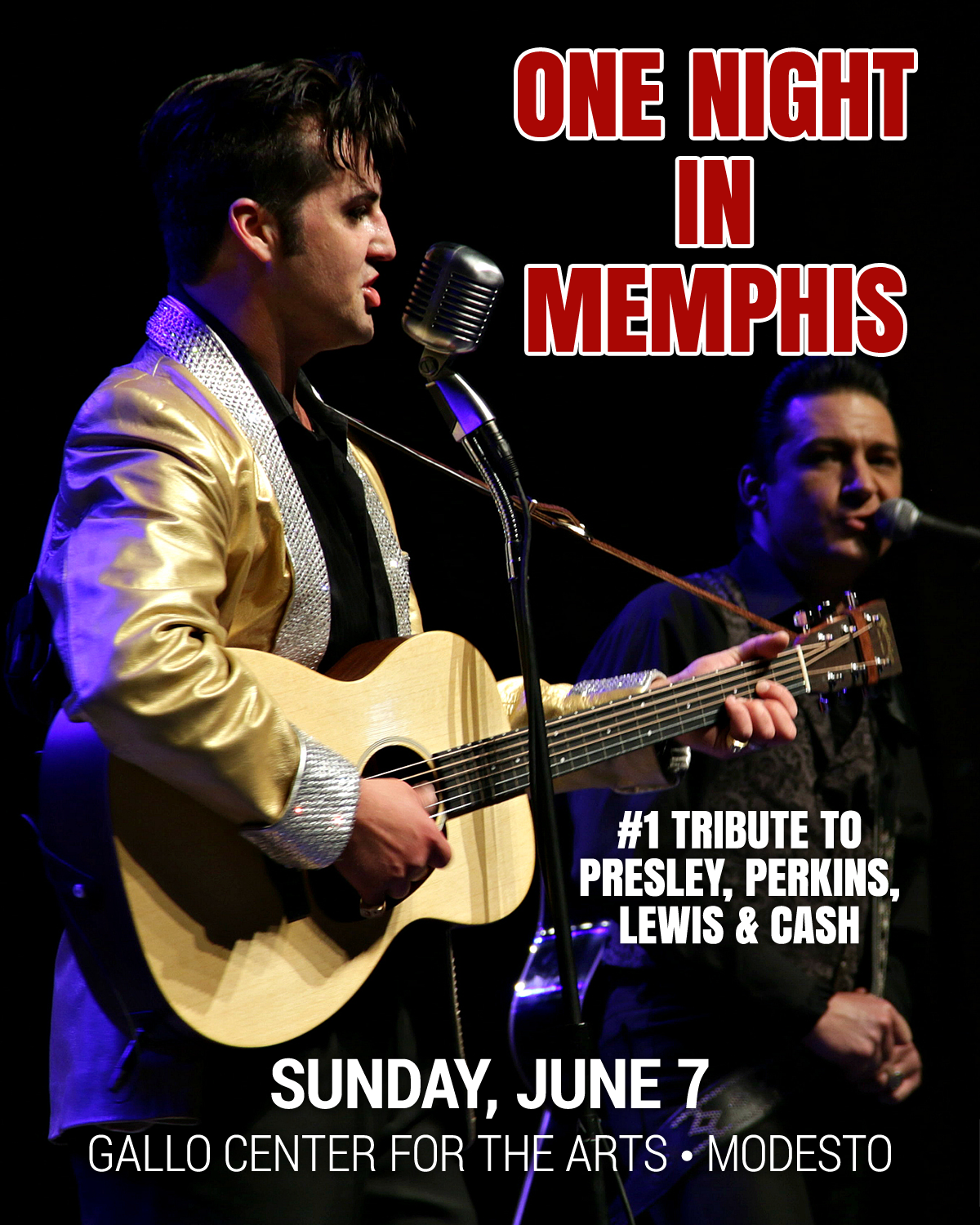Gallo Center for The Arts Facebook ad: Rock ‘n roll history comes alive in Modesto…