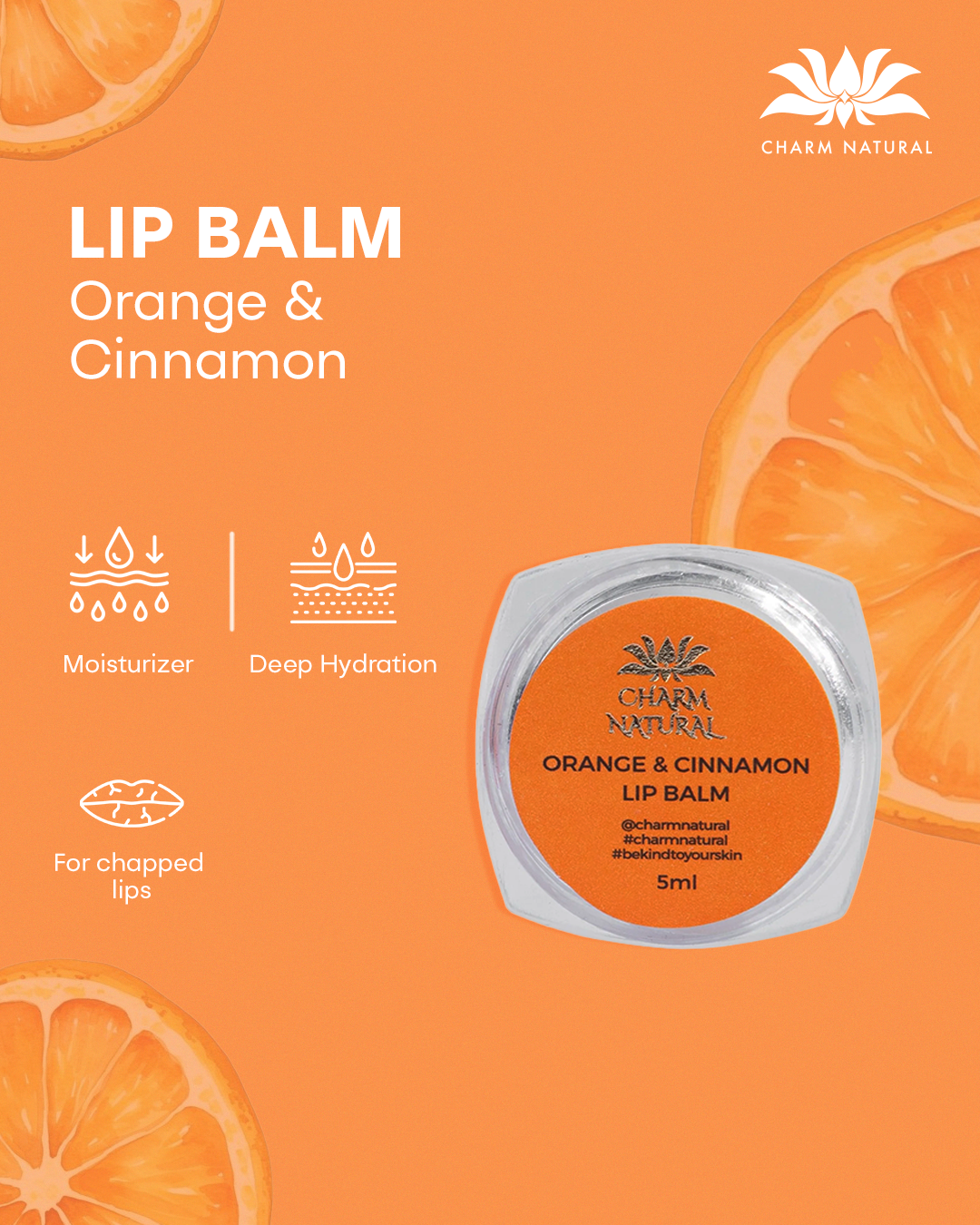 Charm Natural Facebook ad: Real Glow. Real Ingredients.