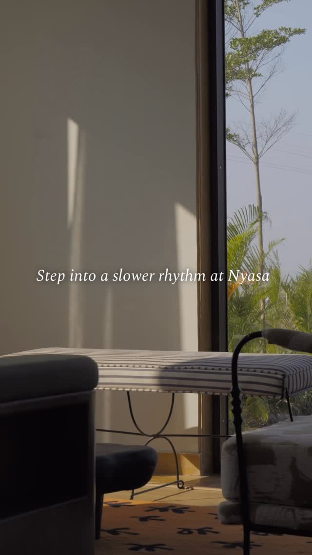 Nyasa wellbeing Facebook ad: Step away from the rush, step into Nyasa…