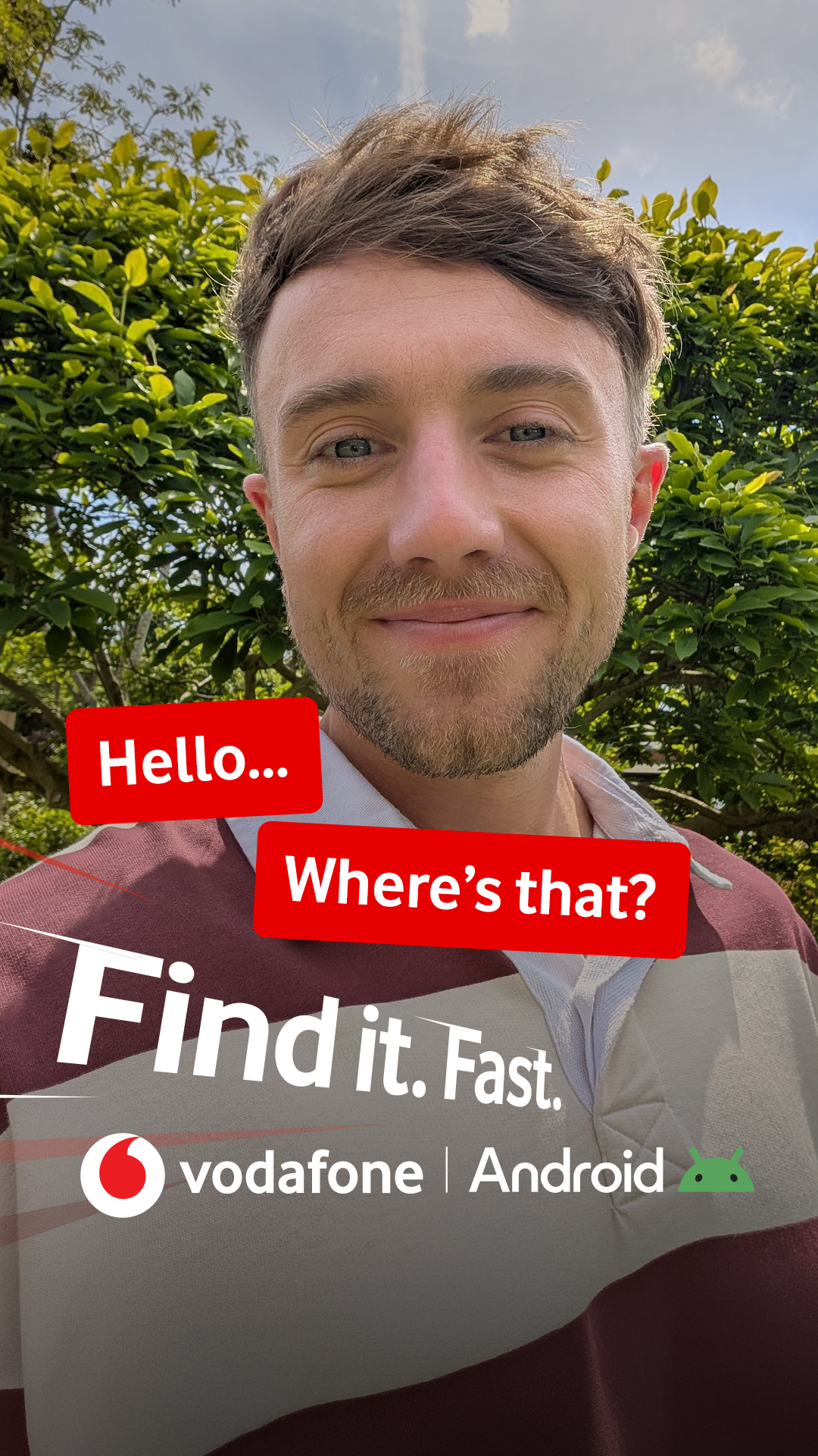 Vodafone UK Facebook ad from Aug 17, 2026