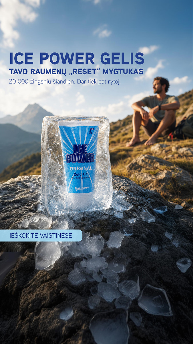 Ice Power Lietuva Facebook ad from Jun 26, 2026