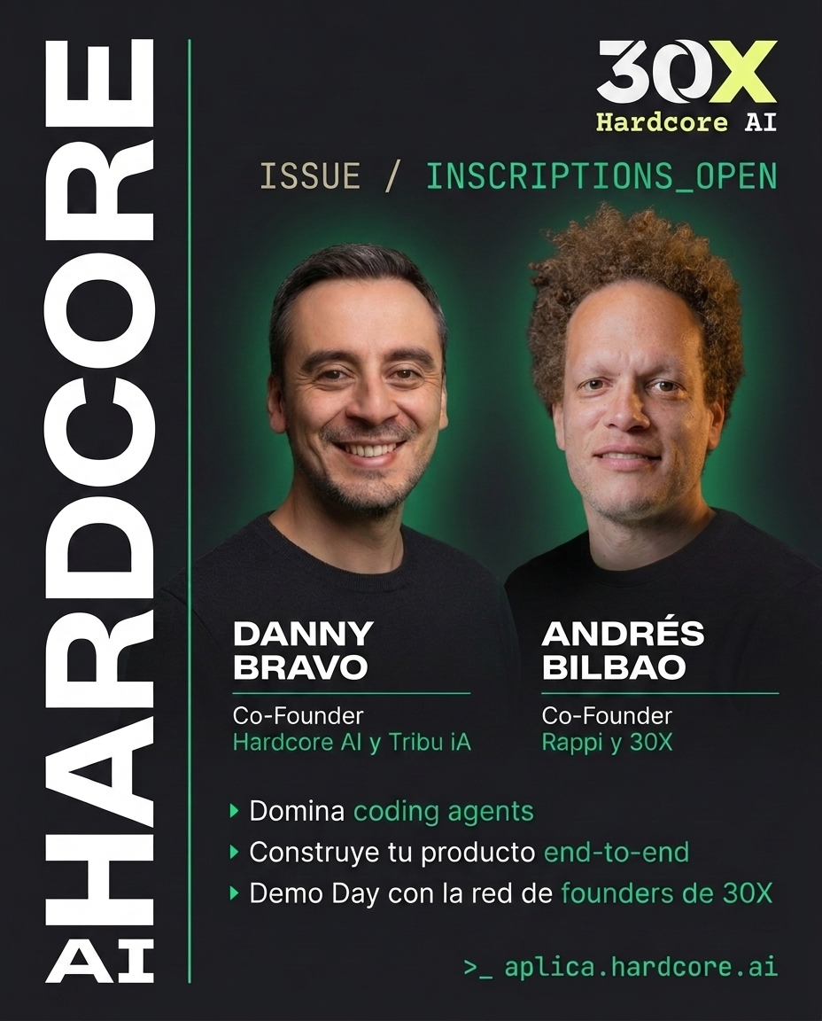 30X Facebook ad: Conviértete en el AI Engineer que los Founders Persiguen…