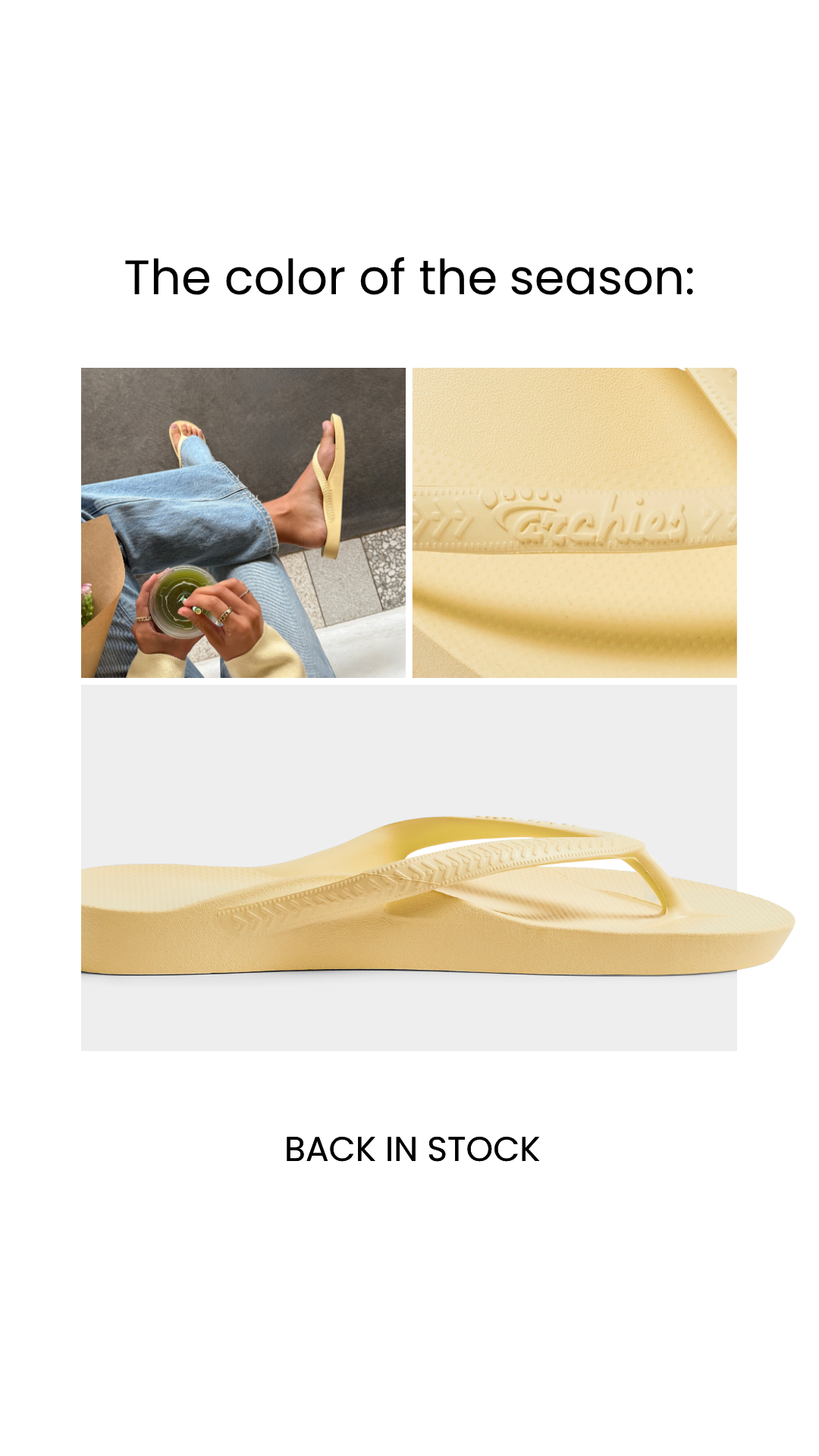 Archies Footwear Facebook ad