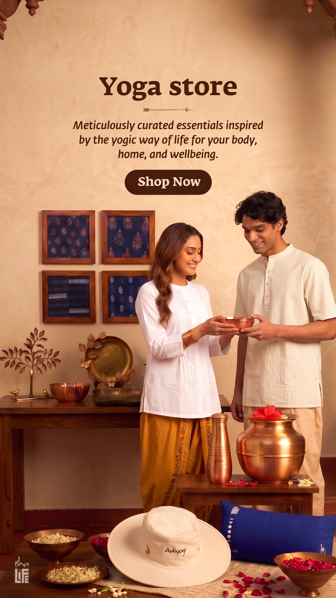 Isha Life Facebook ad