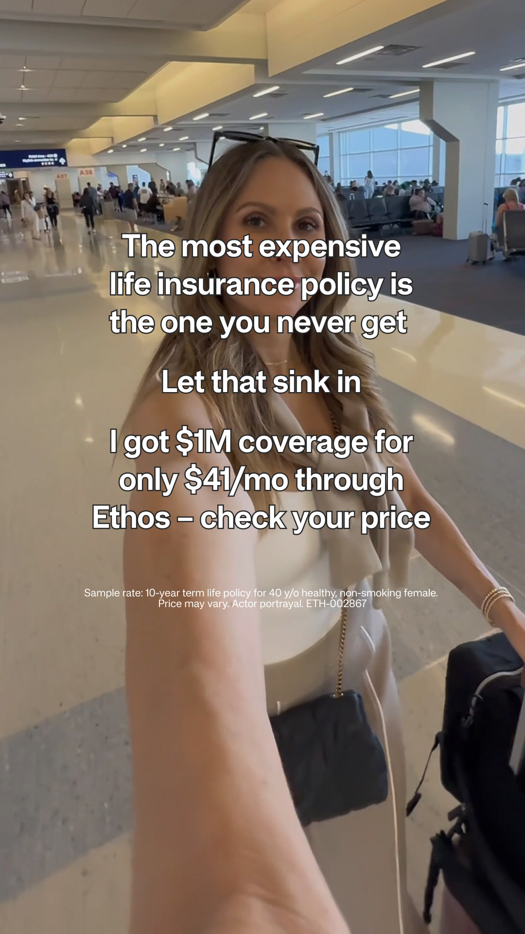Ethos Facebook ad