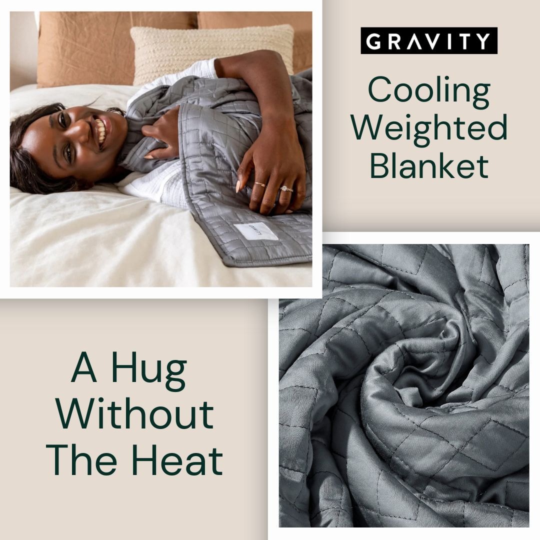 Gravity Blanket Facebook ad