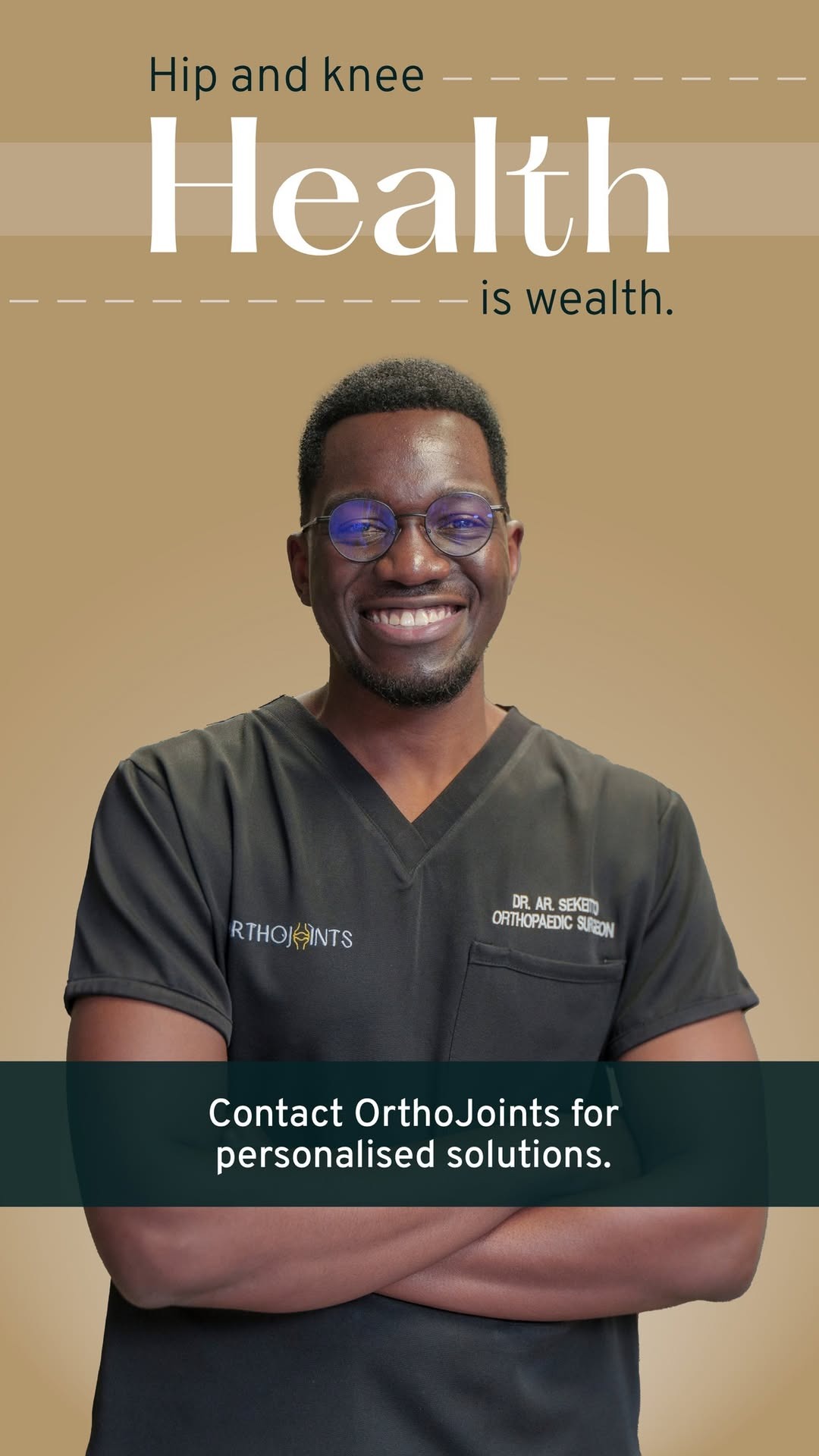 Orthojoints Facebook ad from May 19, 2026