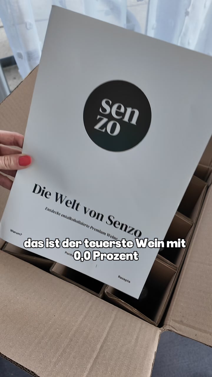 Senzo Facebook ad: Unangefochten bester entalkoholisierter Wein