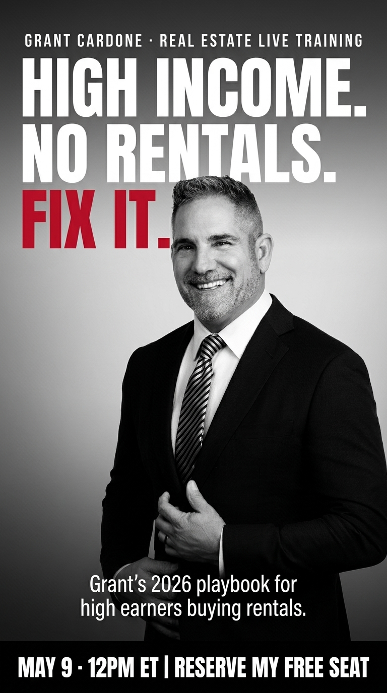 Grant Cardone Facebook ad