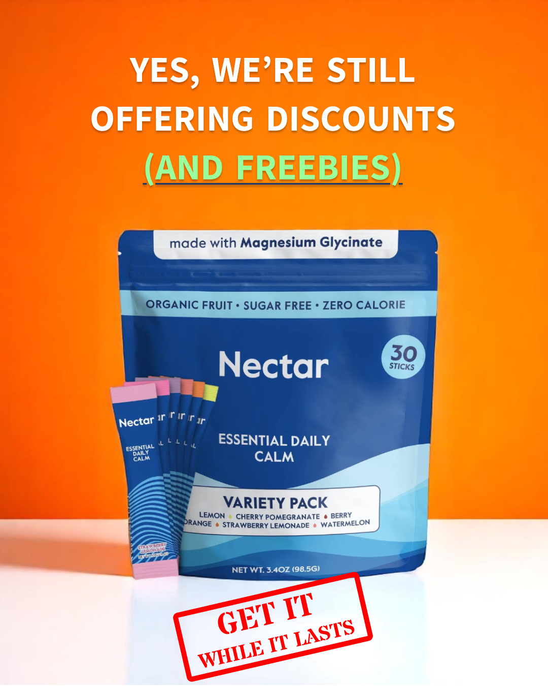 Nectar Calm Facebook ad