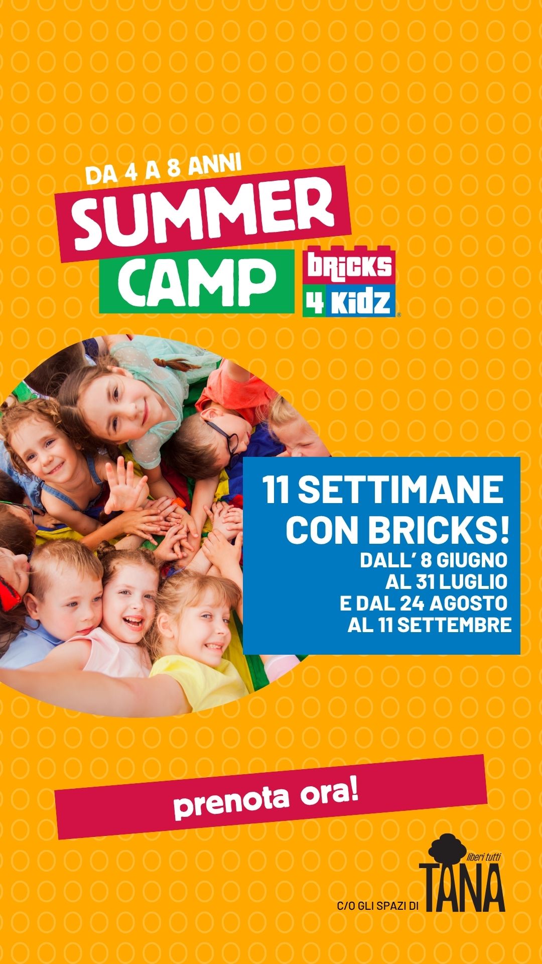 Bricks 4 Kidz - Milano Facebook ad