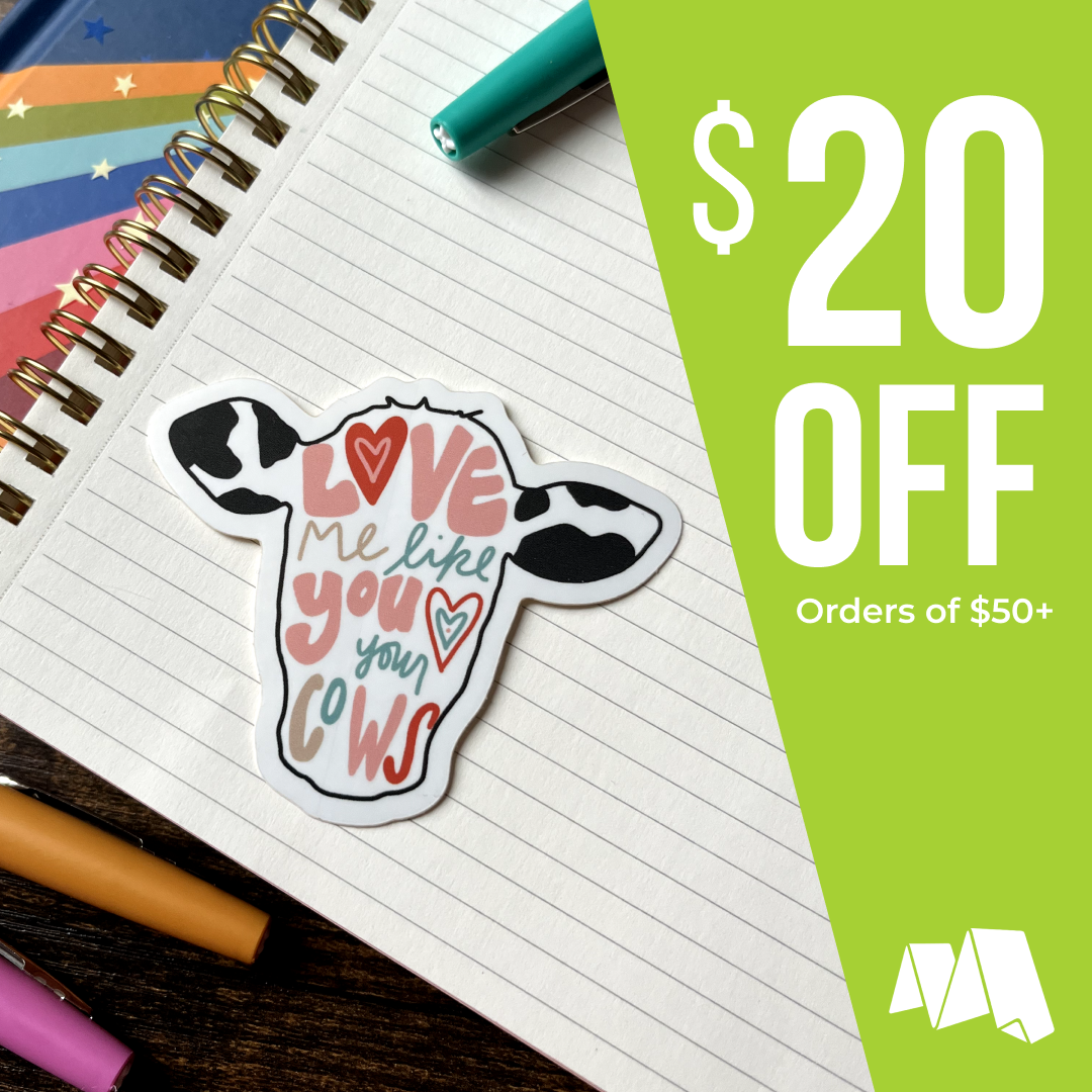 MakeStickers Facebook ad