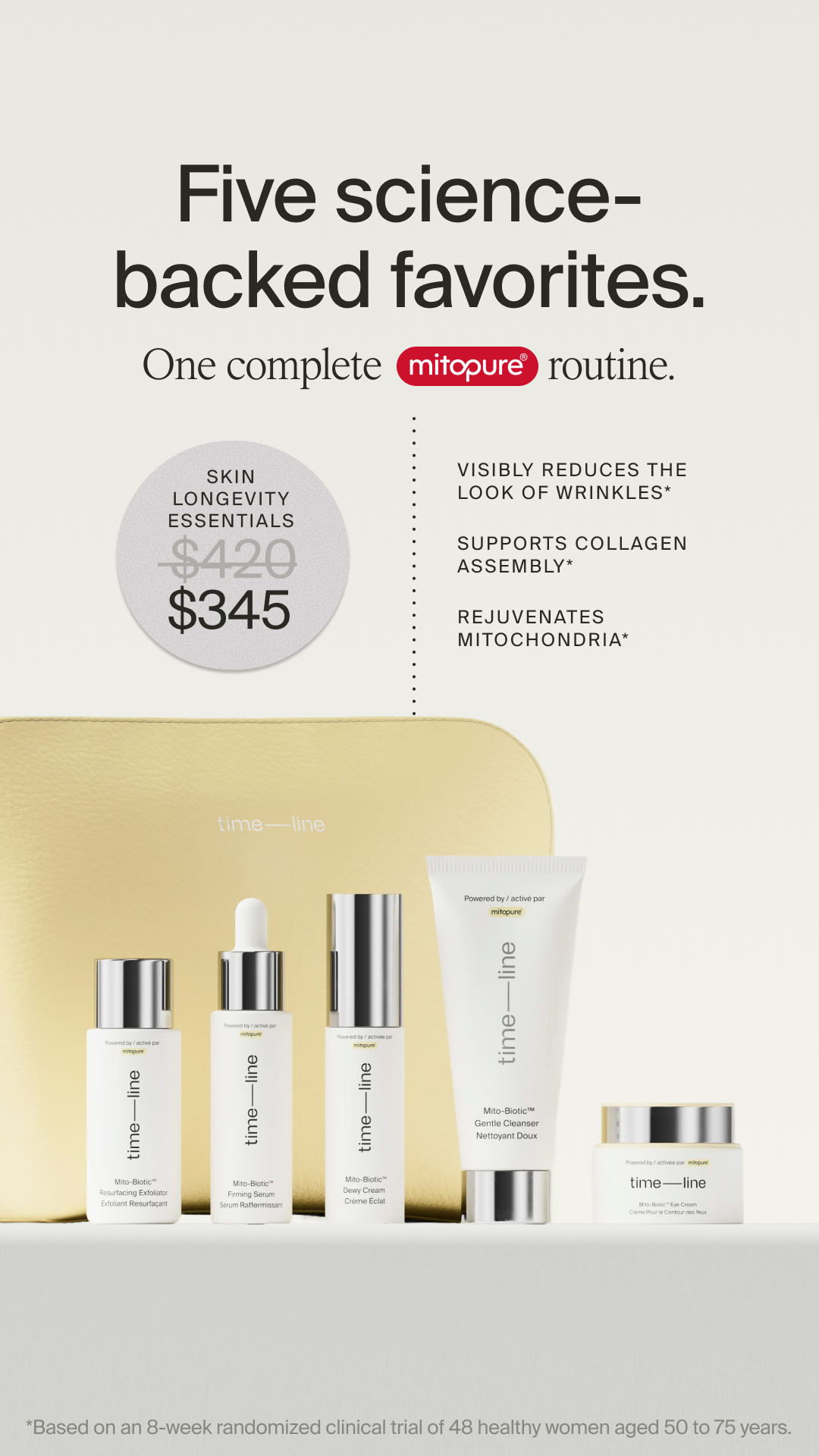 Timeline Longevity Facebook ad