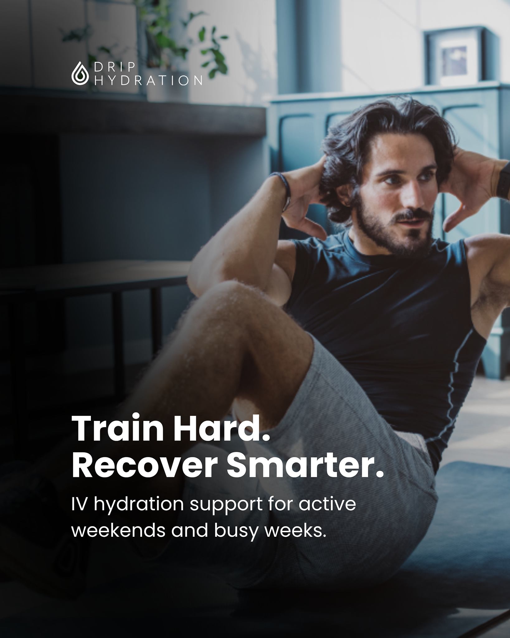 Drip Hydration Facebook ad