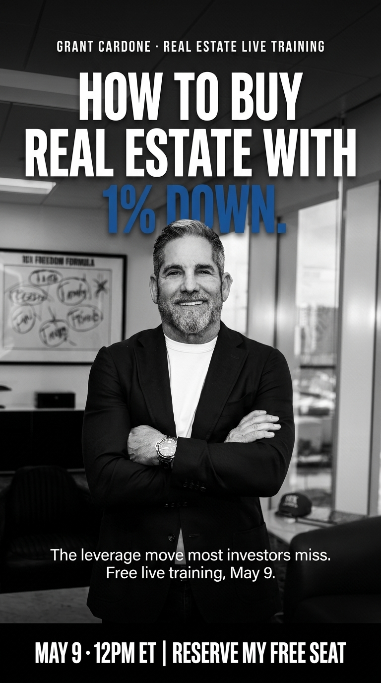 Grant Cardone Facebook ad