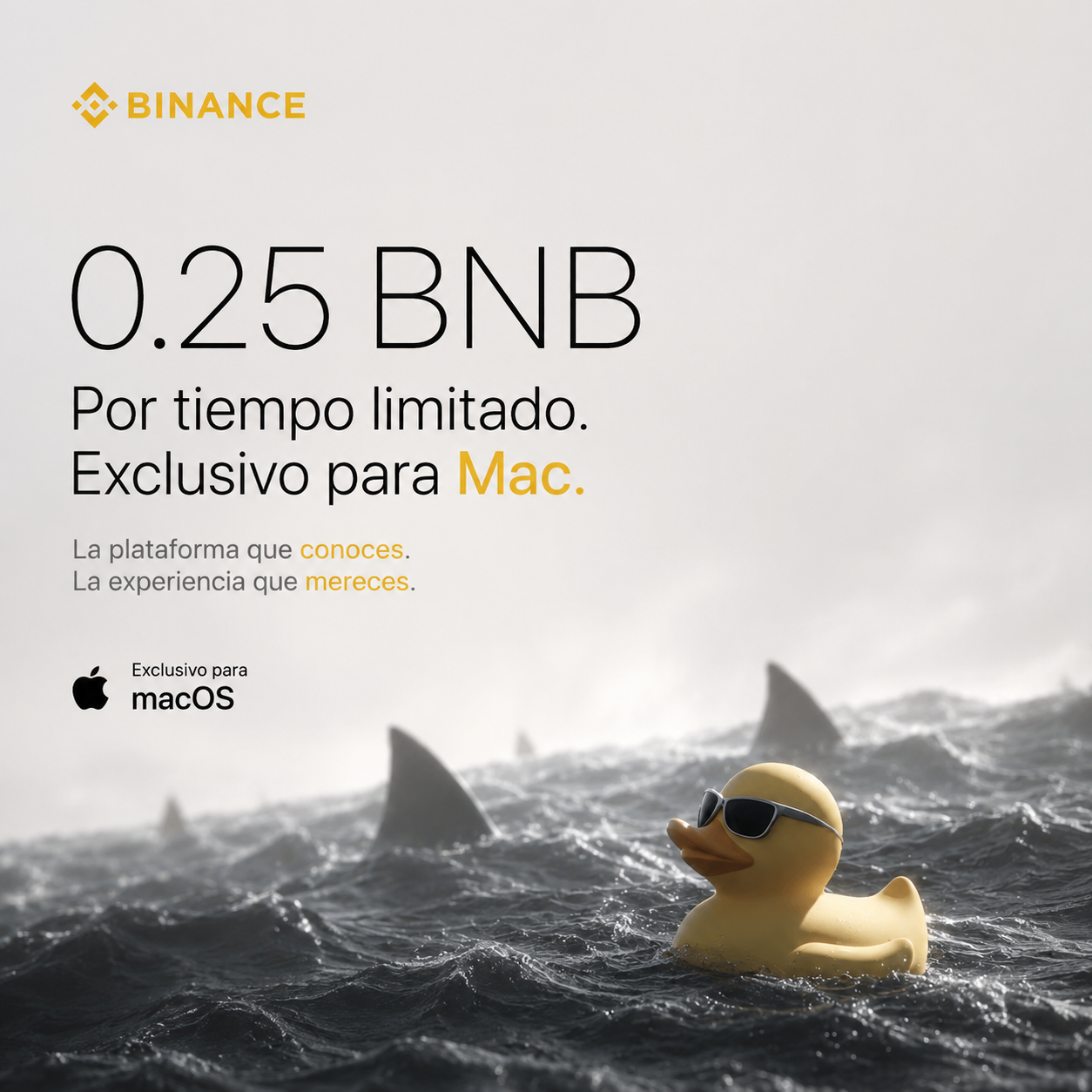 App Insider Facebook ad: Binance para Mac + 0.25 BNB