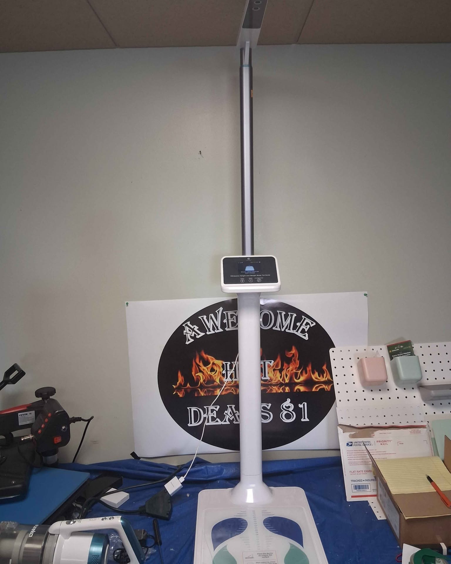 Tyrone Roseta James Facebook ad: Arboleaf Ultrasonic Height Weight Body Fat Scale