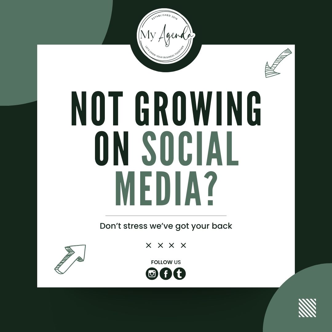 My Agenda Facebook ad: Not growing on social media?