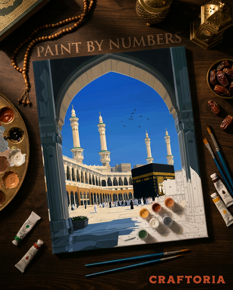 Craftoria Facebook ad: Together Paint by Numbers