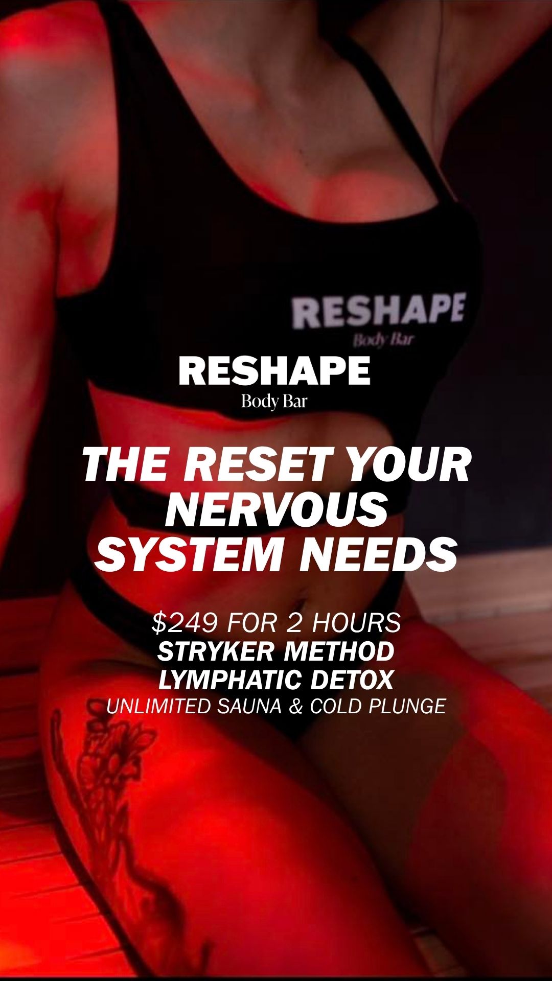 Reshape Body Bar Facebook ad