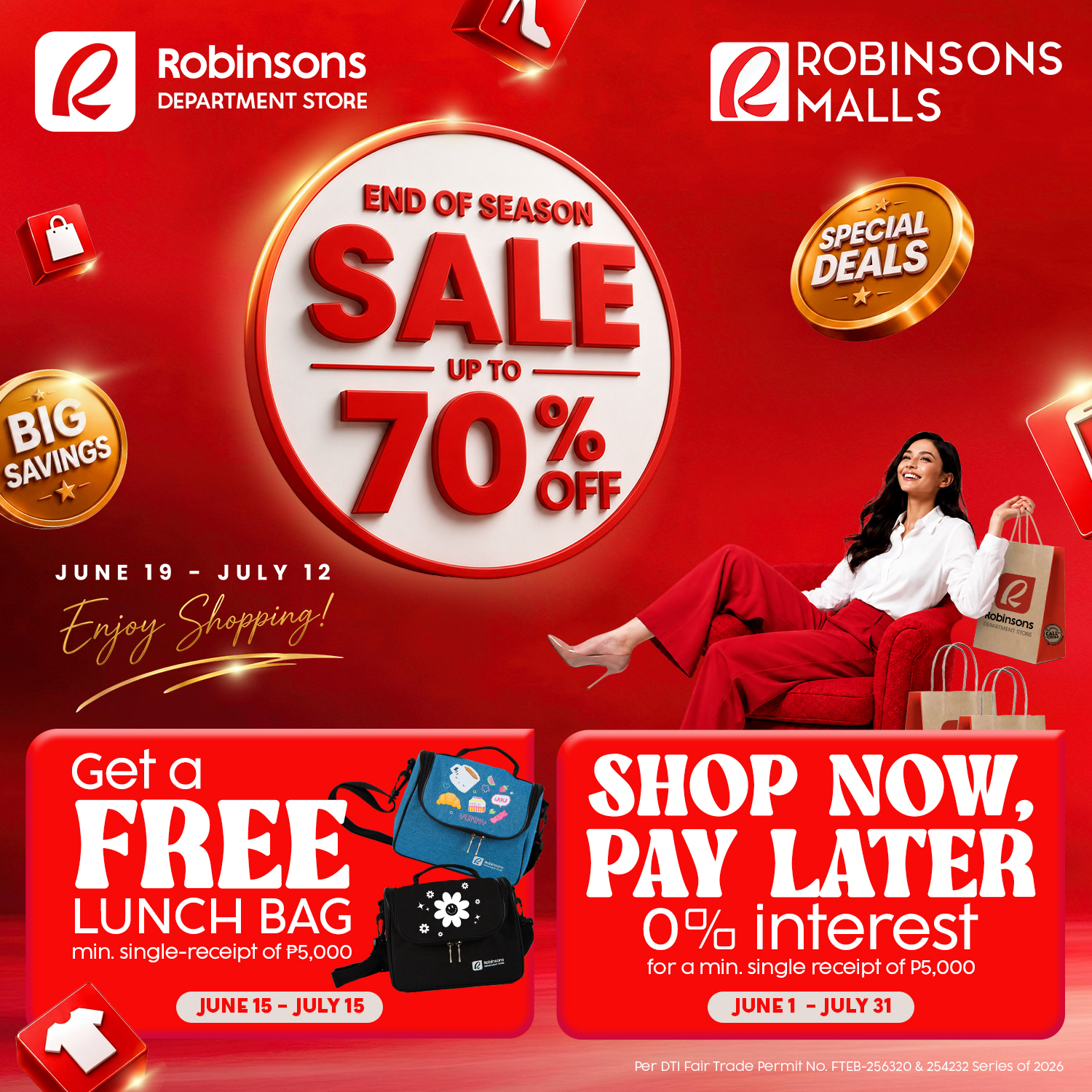Robinsons Department Store Facebook ad