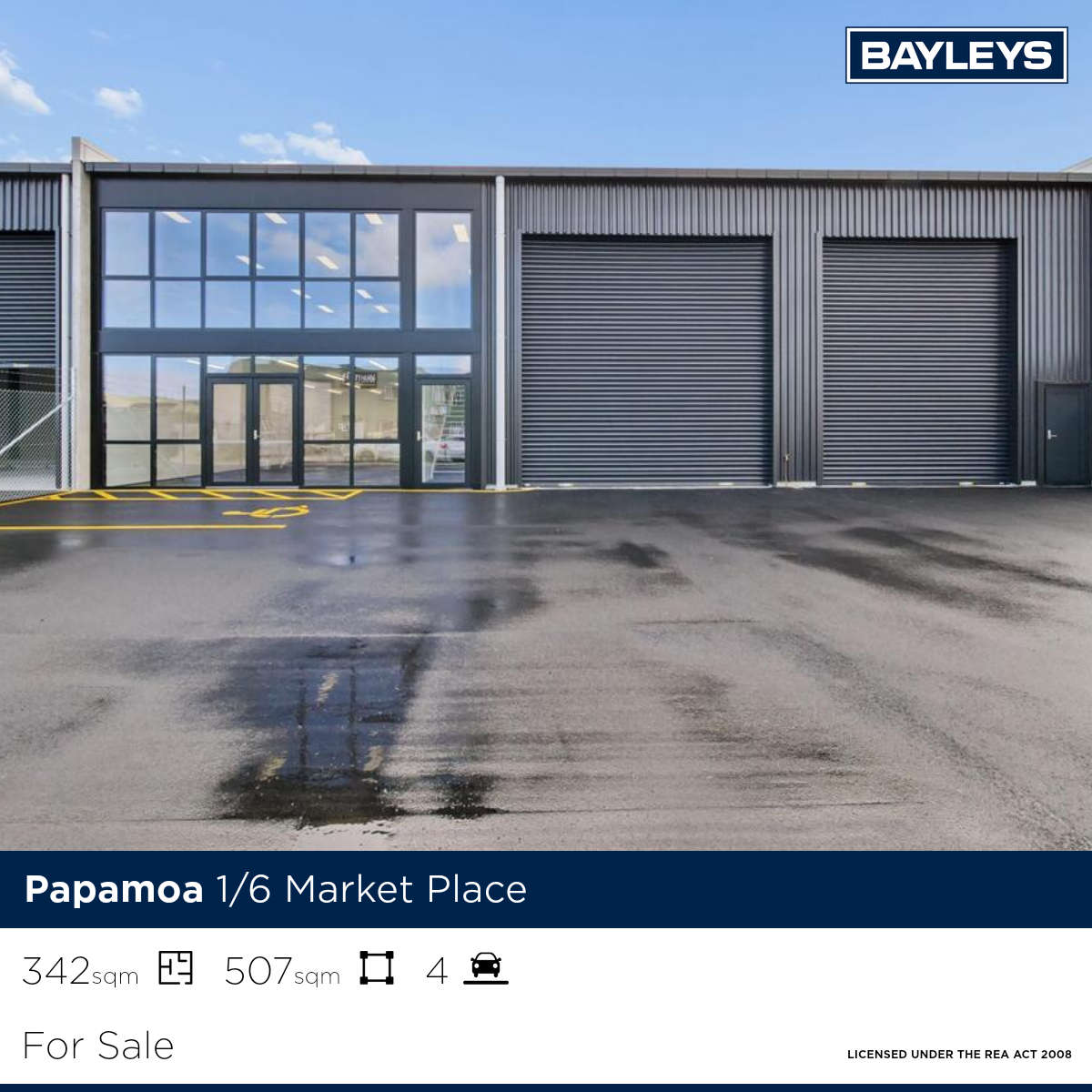 Bayleys Commercial Facebook ad