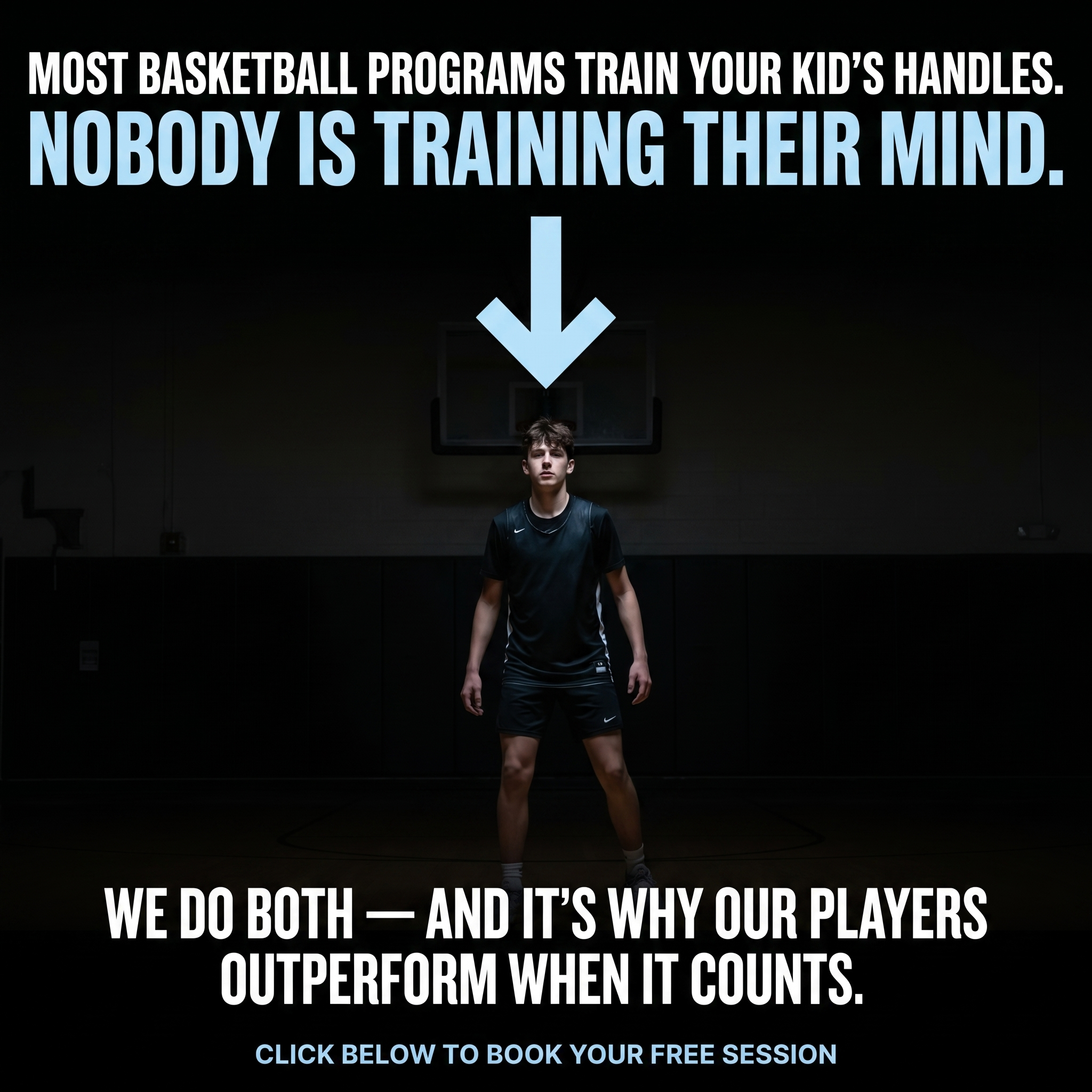 ICE Basketball Training Facebook ad: Get Your Child Ahead of the Game