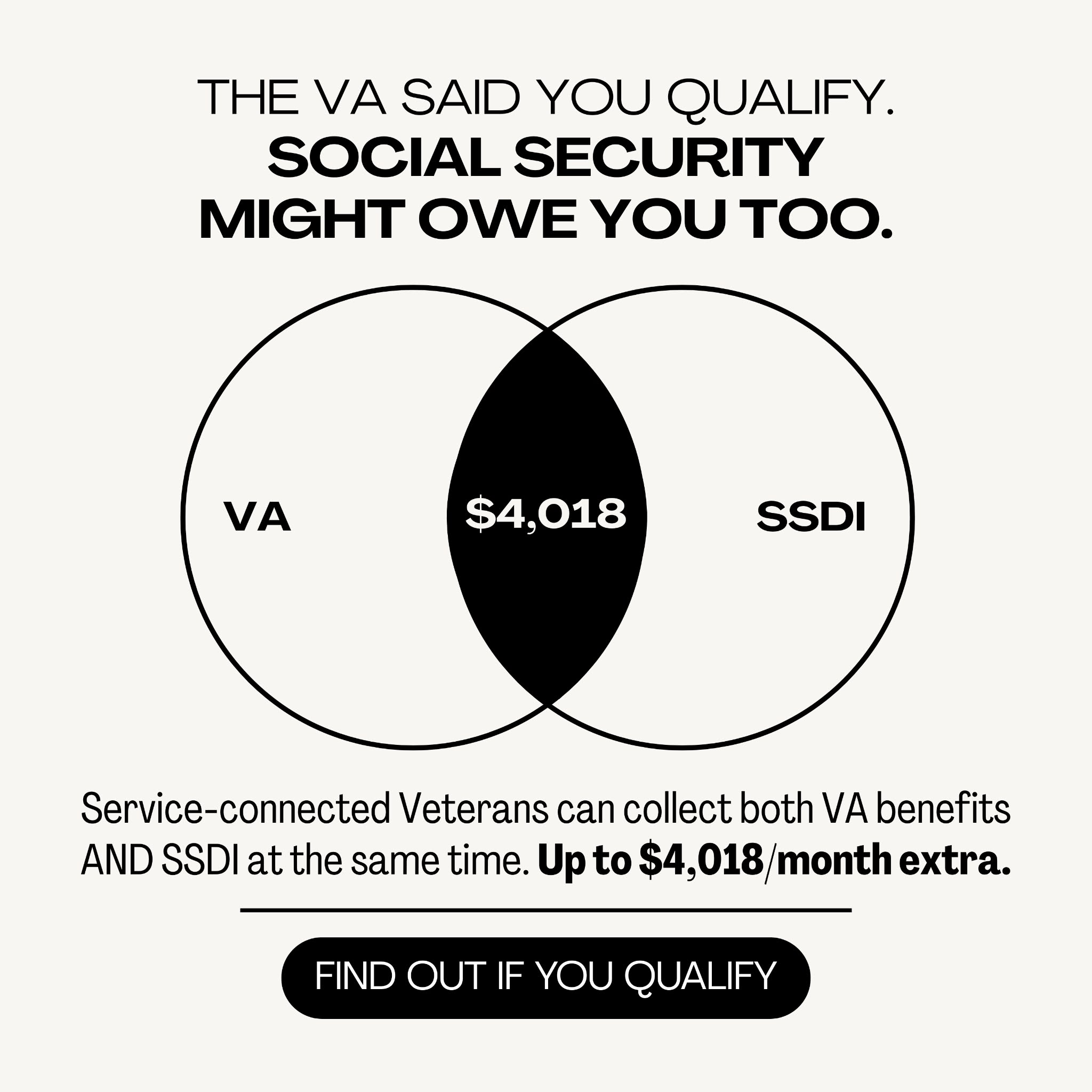 Victory Disability Facebook ad
