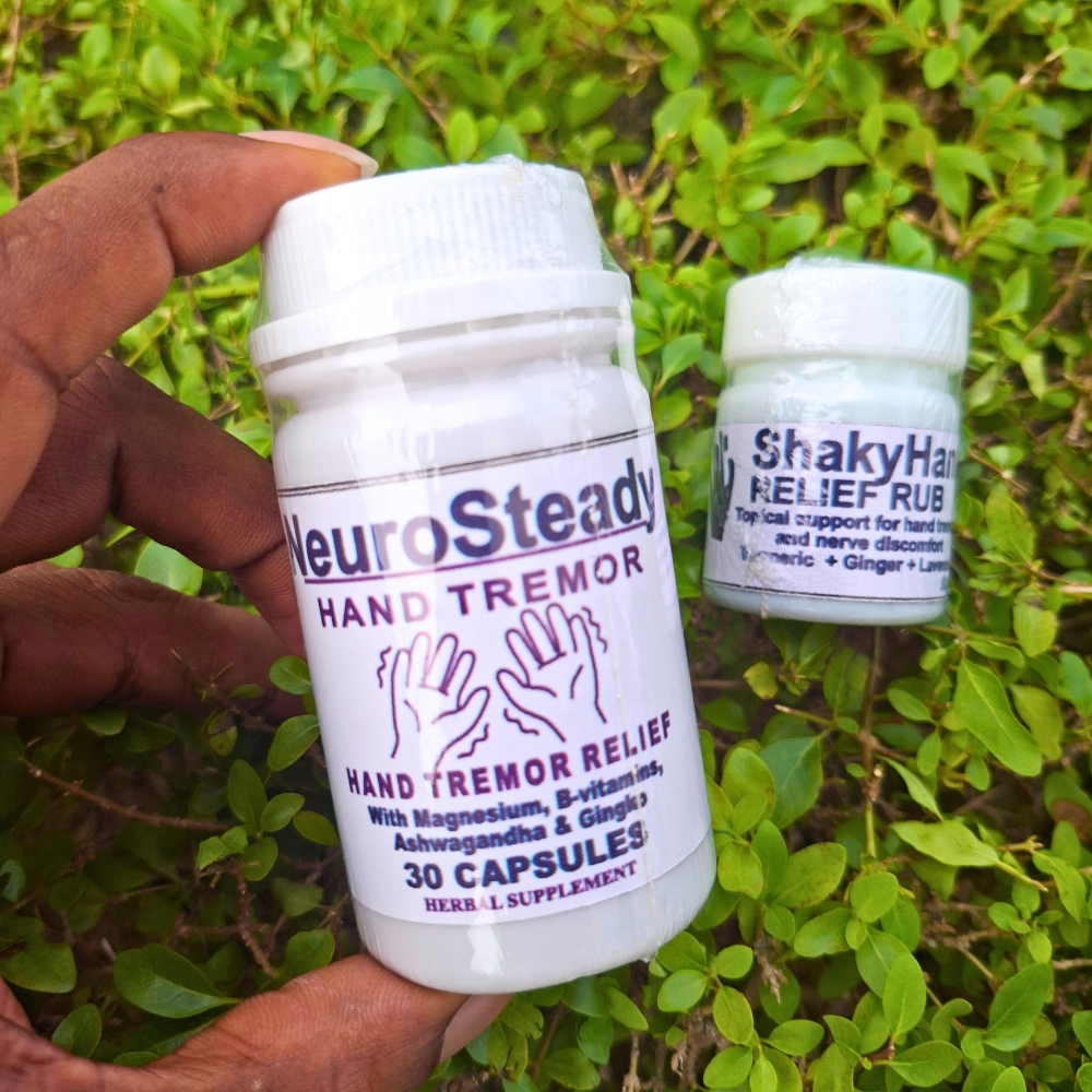 Herbal Solutions For All Facebook ad: No More Shaky Hands And Tremor