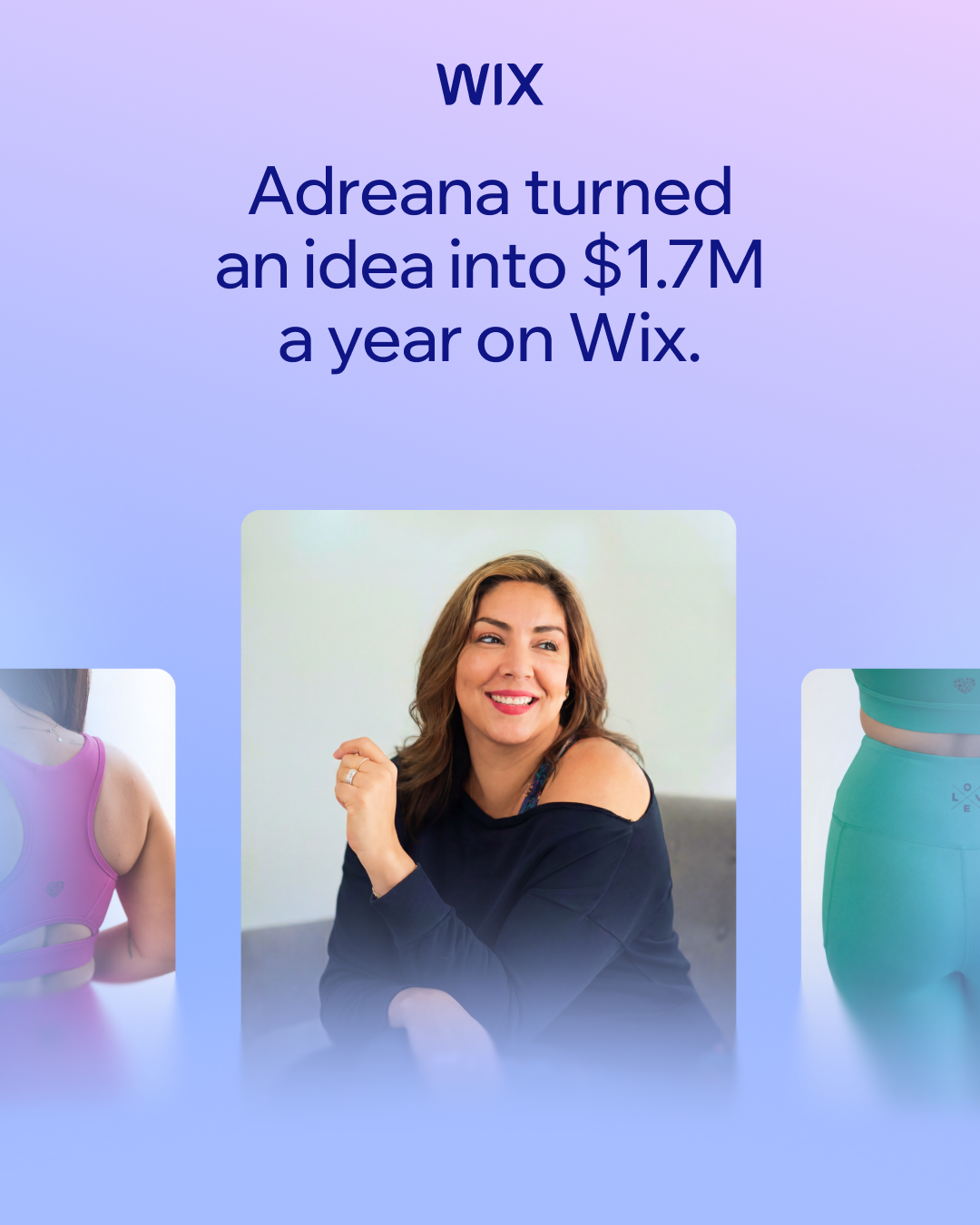 Wix Facebook ad