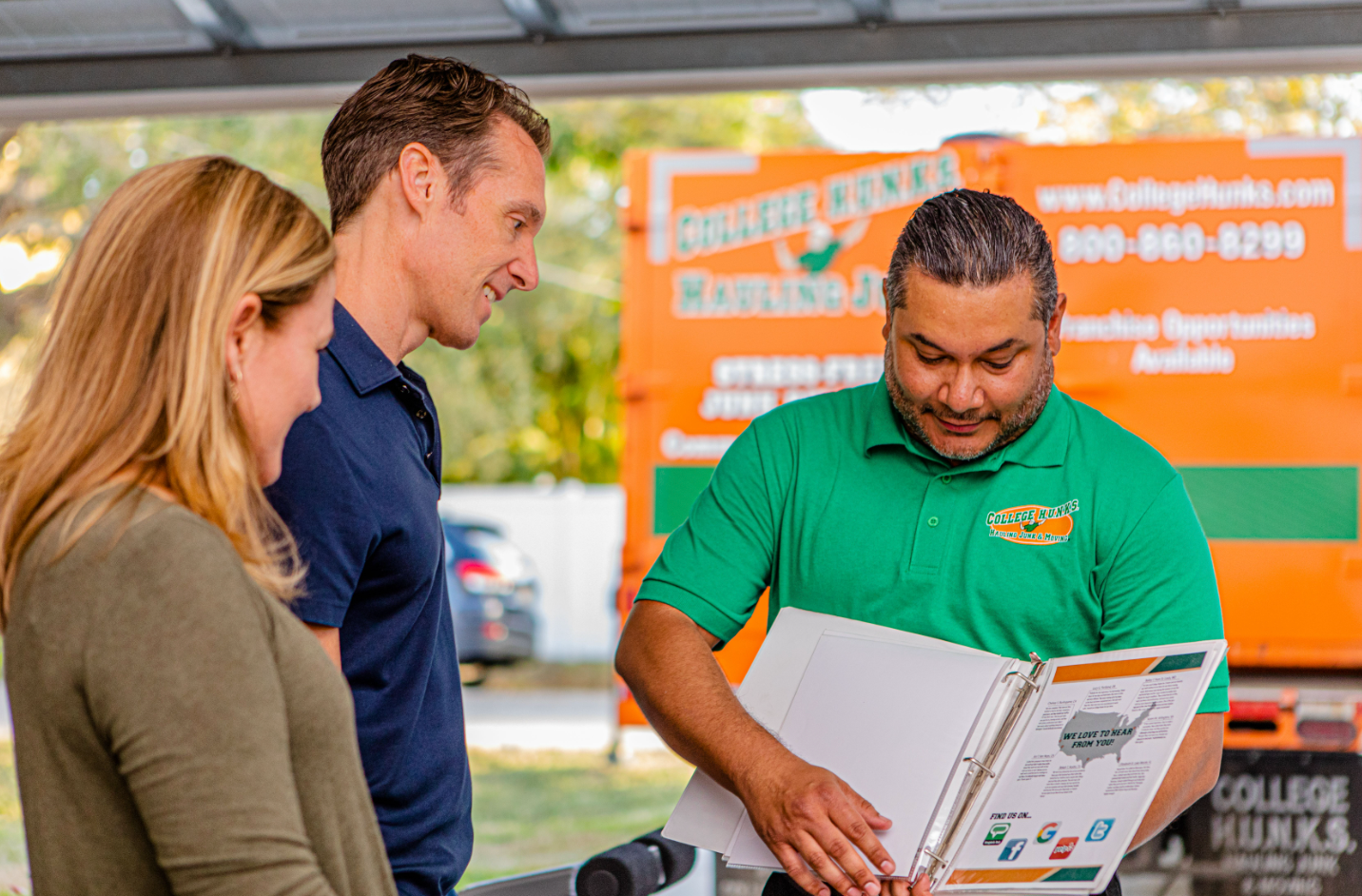 College Hunks Hauling Junk and Moving Palm Beach County Facebook ad
