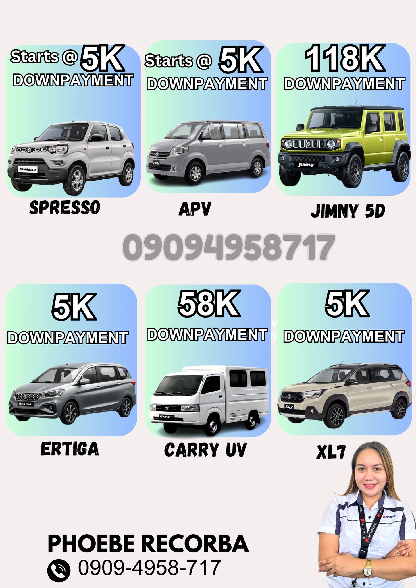 Suzuki Auto Cagayan de Oro by Phoebe Recorba Facebook ad: 𝗔𝗣𝗣𝗟𝗬 𝗔𝗣𝗣𝗥𝗢𝗩𝗘𝗗 𝗥𝗘𝗟𝗘𝗔𝗦𝗘