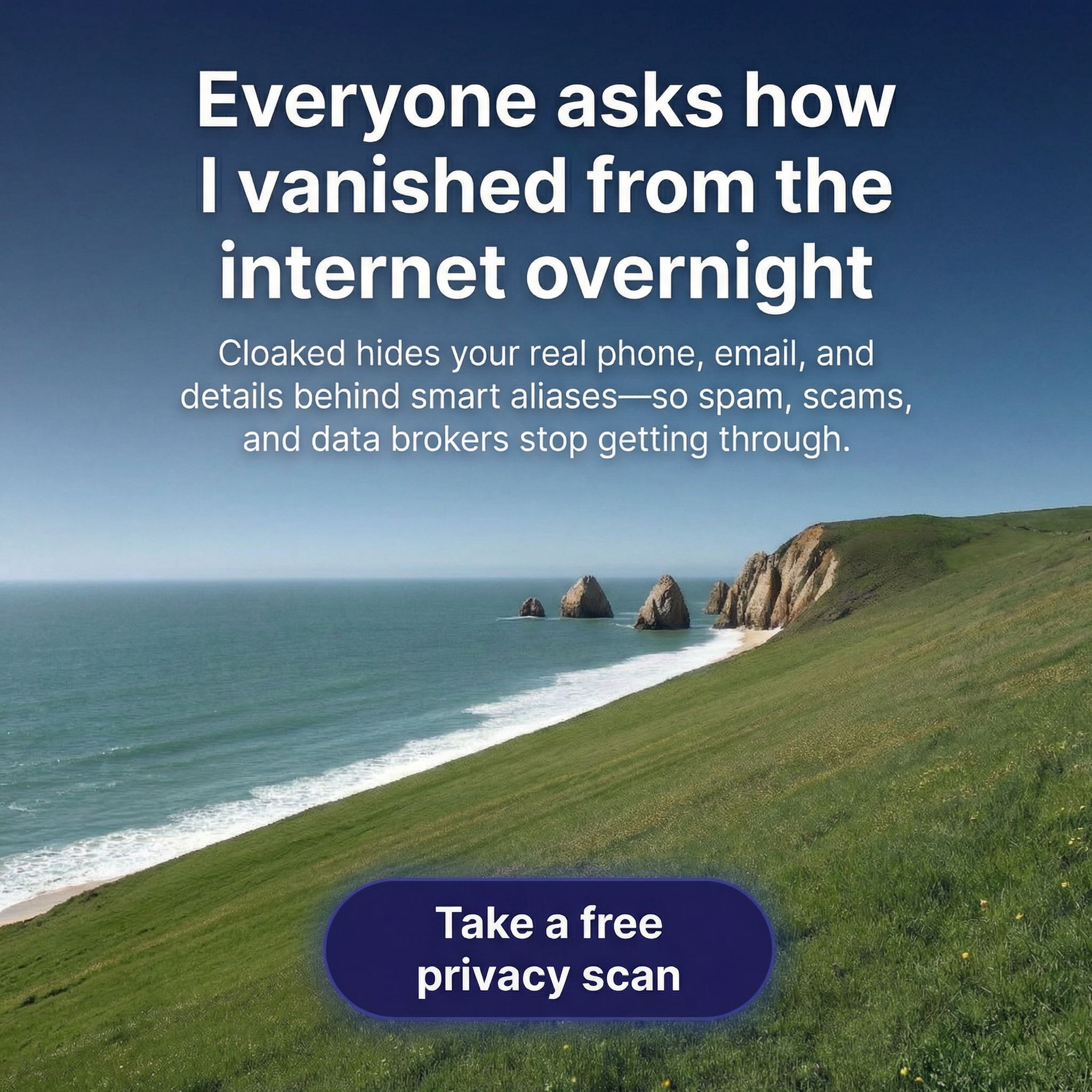 Cloaked Inc. Facebook ad