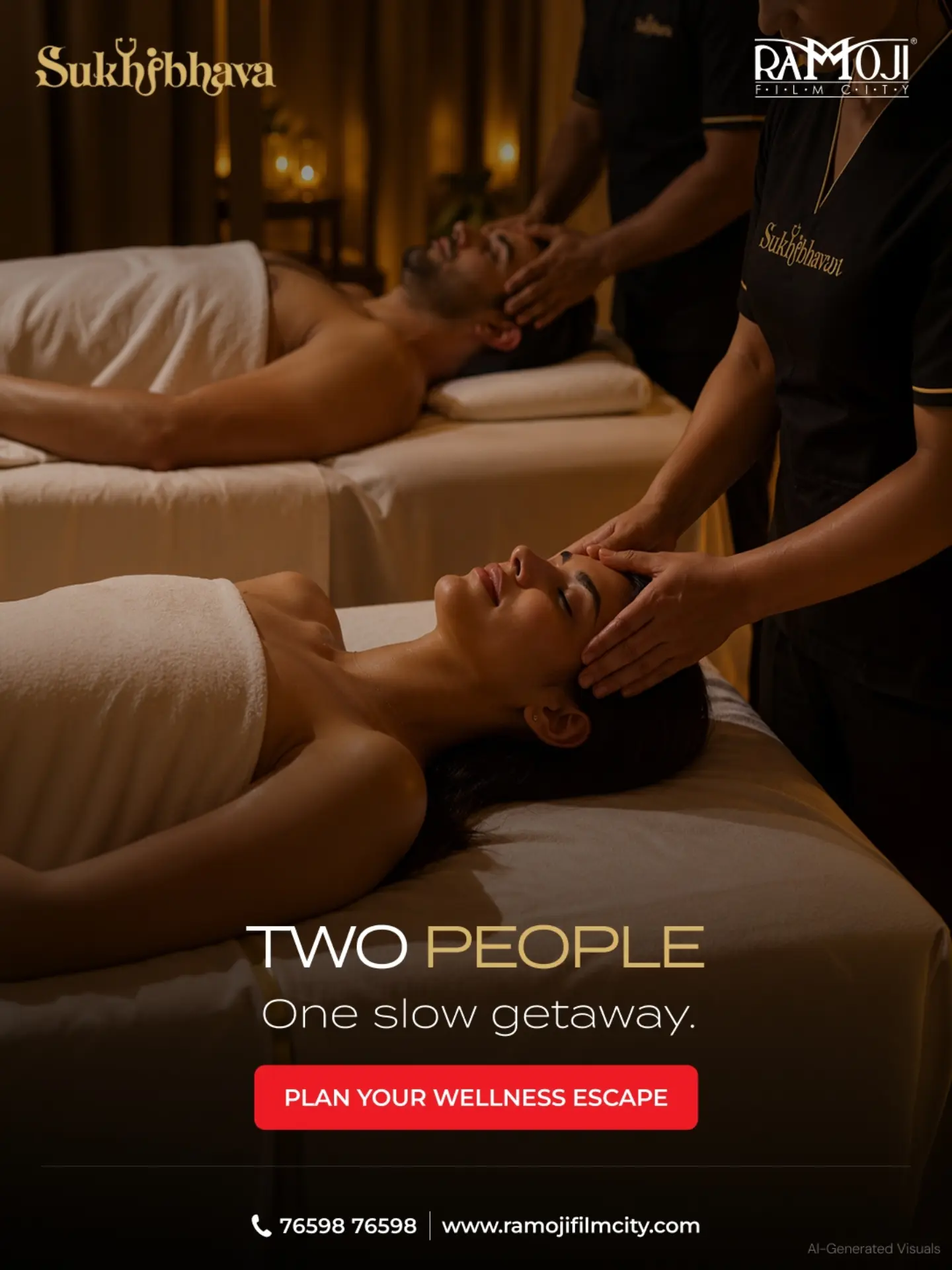 Sukhibhava Facebook ad: Wellness Centre in Hyderabad | Holistic Wellness Retreat