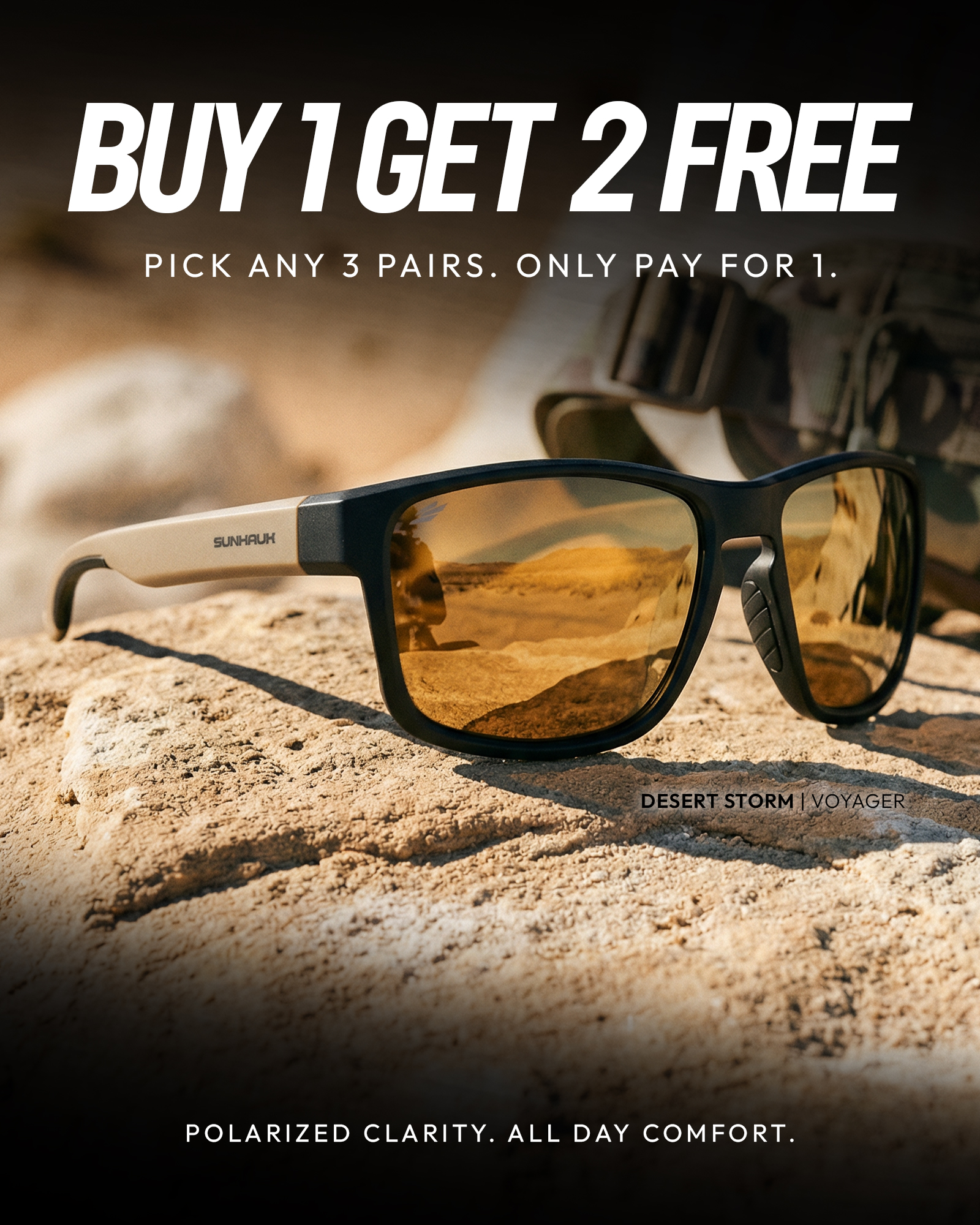 Sunhauk Eyewear Facebook ad
