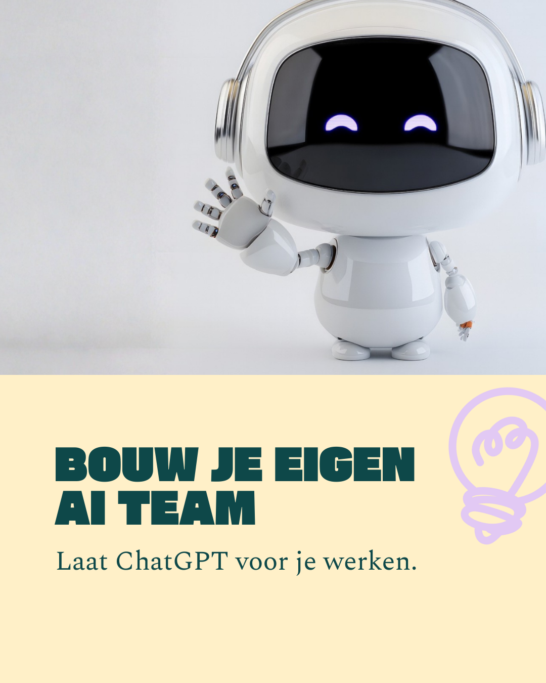 Ctrl Club Facebook ad: Bouw je eigen AI team