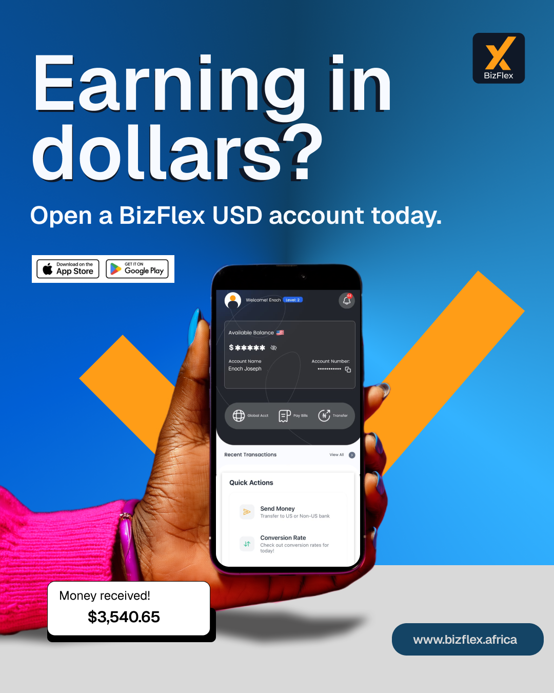 BizFlex Africa Facebook ad