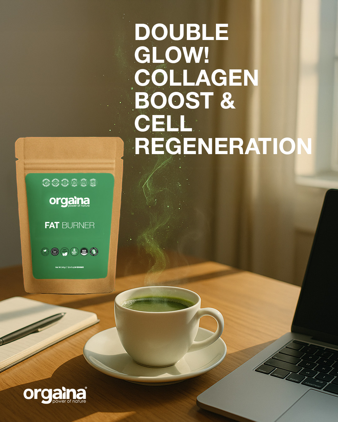 Orgaina Facebook ad