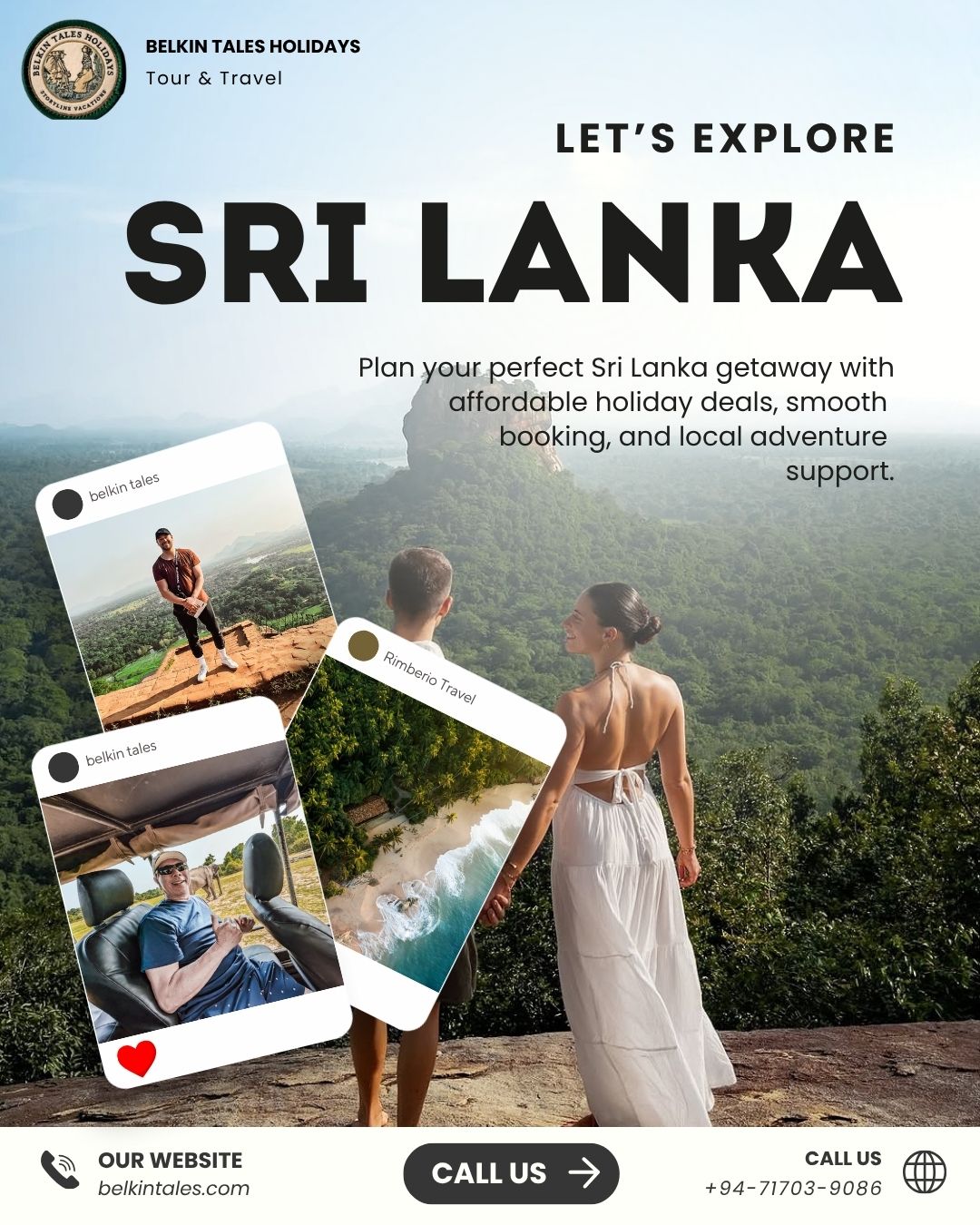 Belkin Tales Holidays Facebook ad: Exclusive 7-Day Premium Tour