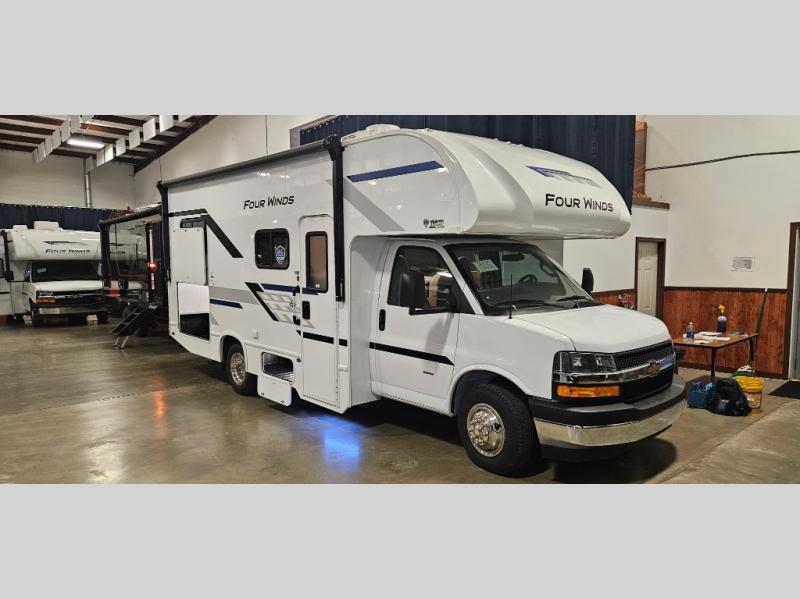 Sunrise RVs Facebook ad: Save thousands on select RVs at Sunrise RV.