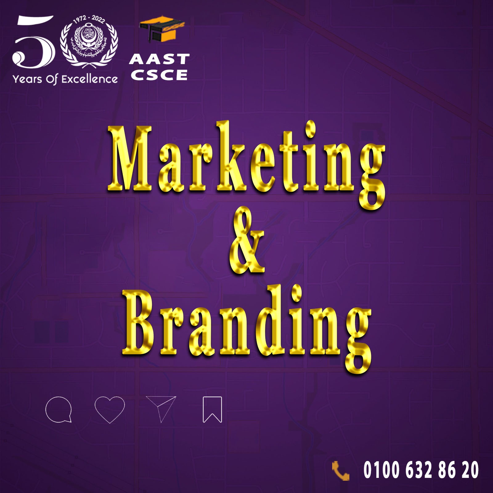 AAST - Community Service Programs - Cairo Branch Facebook ad
