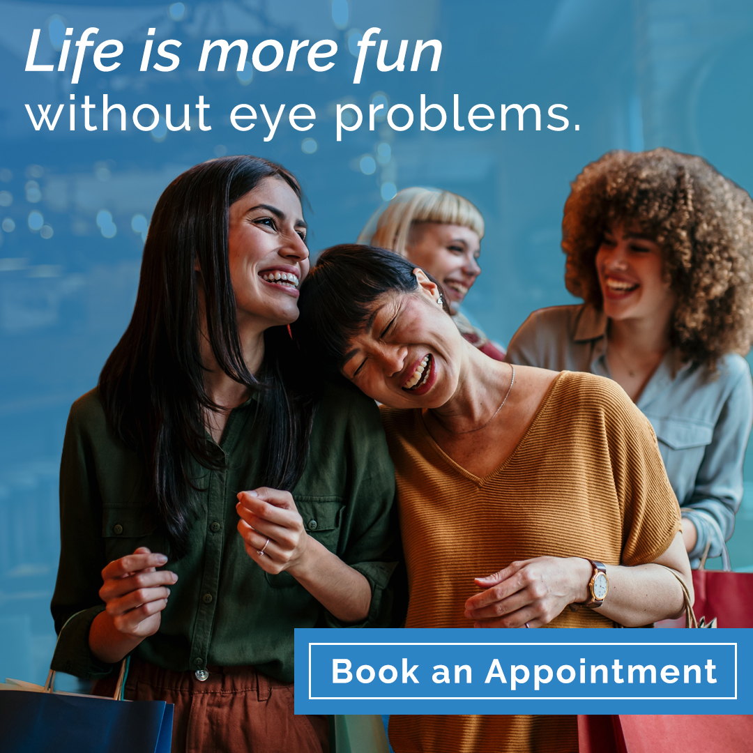 Blaine Eye Clinic Facebook ad: Simple and Easy Eye-Care