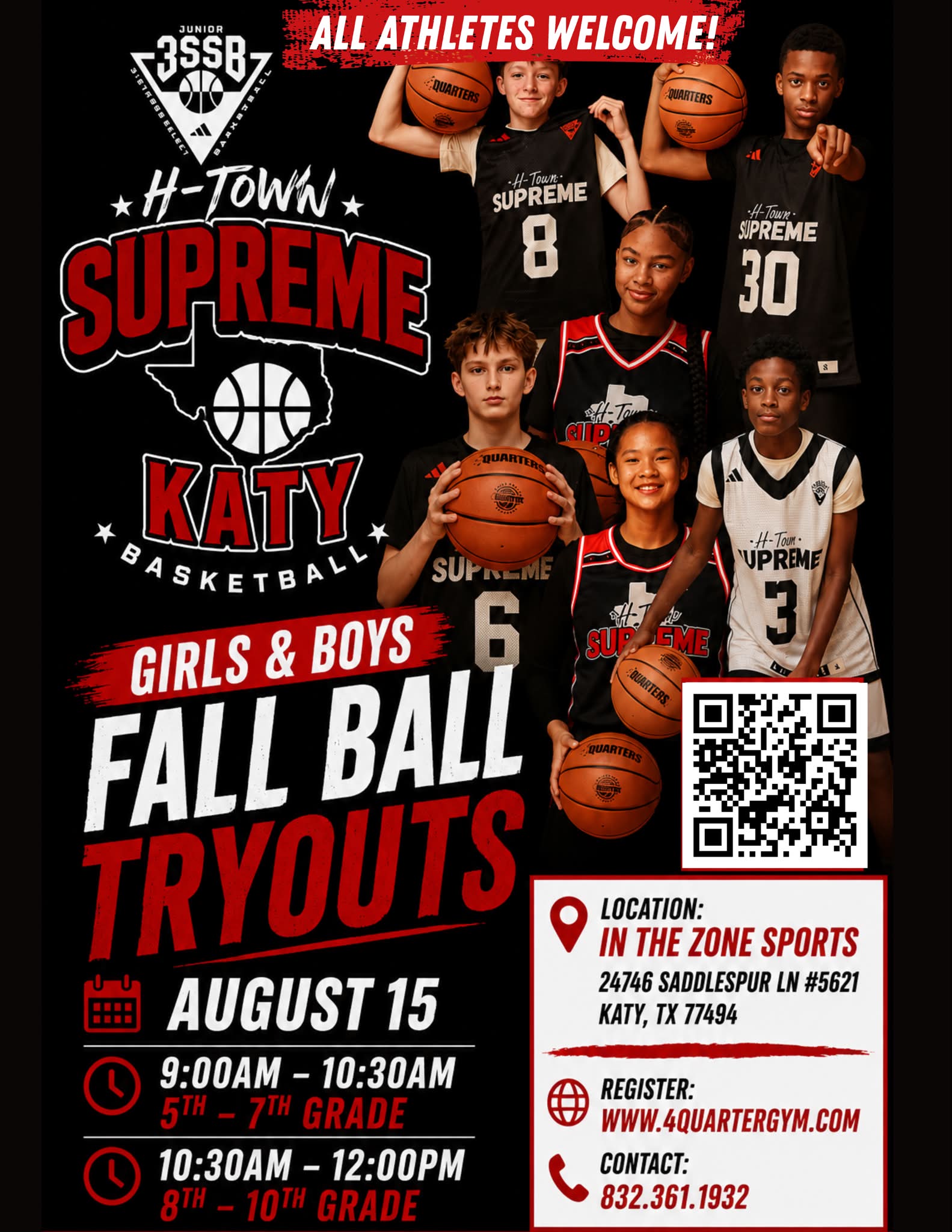 Lead Through Athletics Facebook ad: KATY, WE’RE COMING!