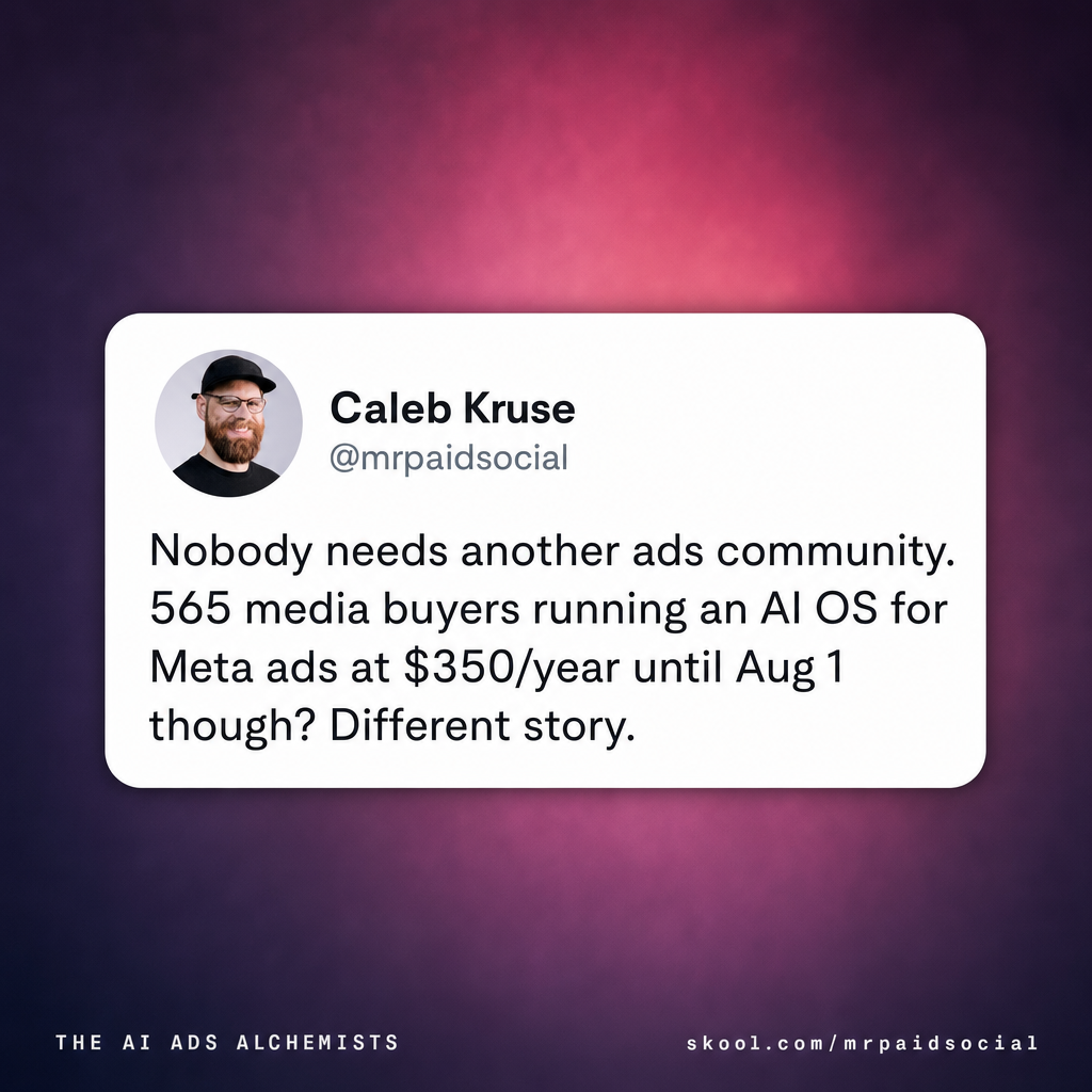 Mr. Paid Social Facebook ad