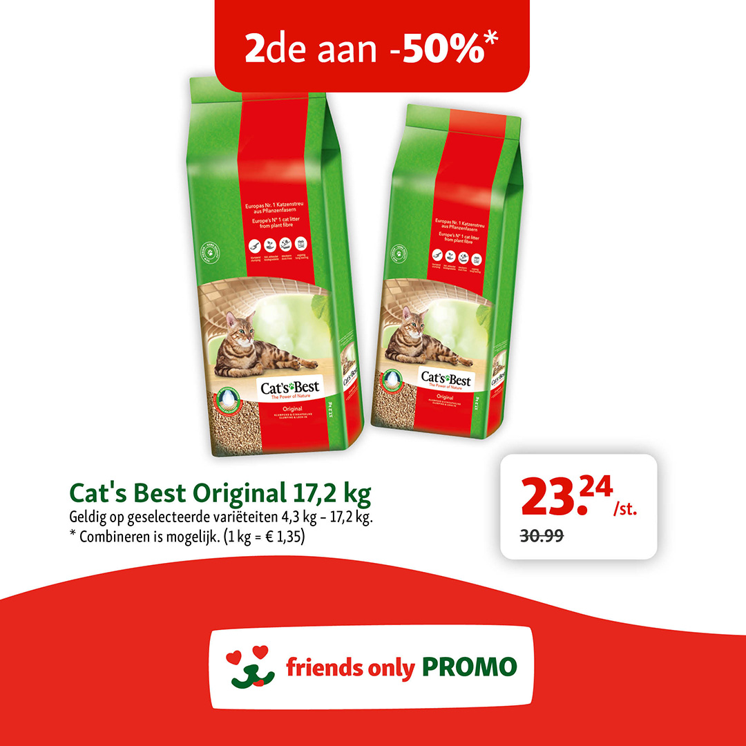 Maxi Zoo Belgium Facebook ad: Goed nieuws: we activeren je Friends promo’s automatisch…