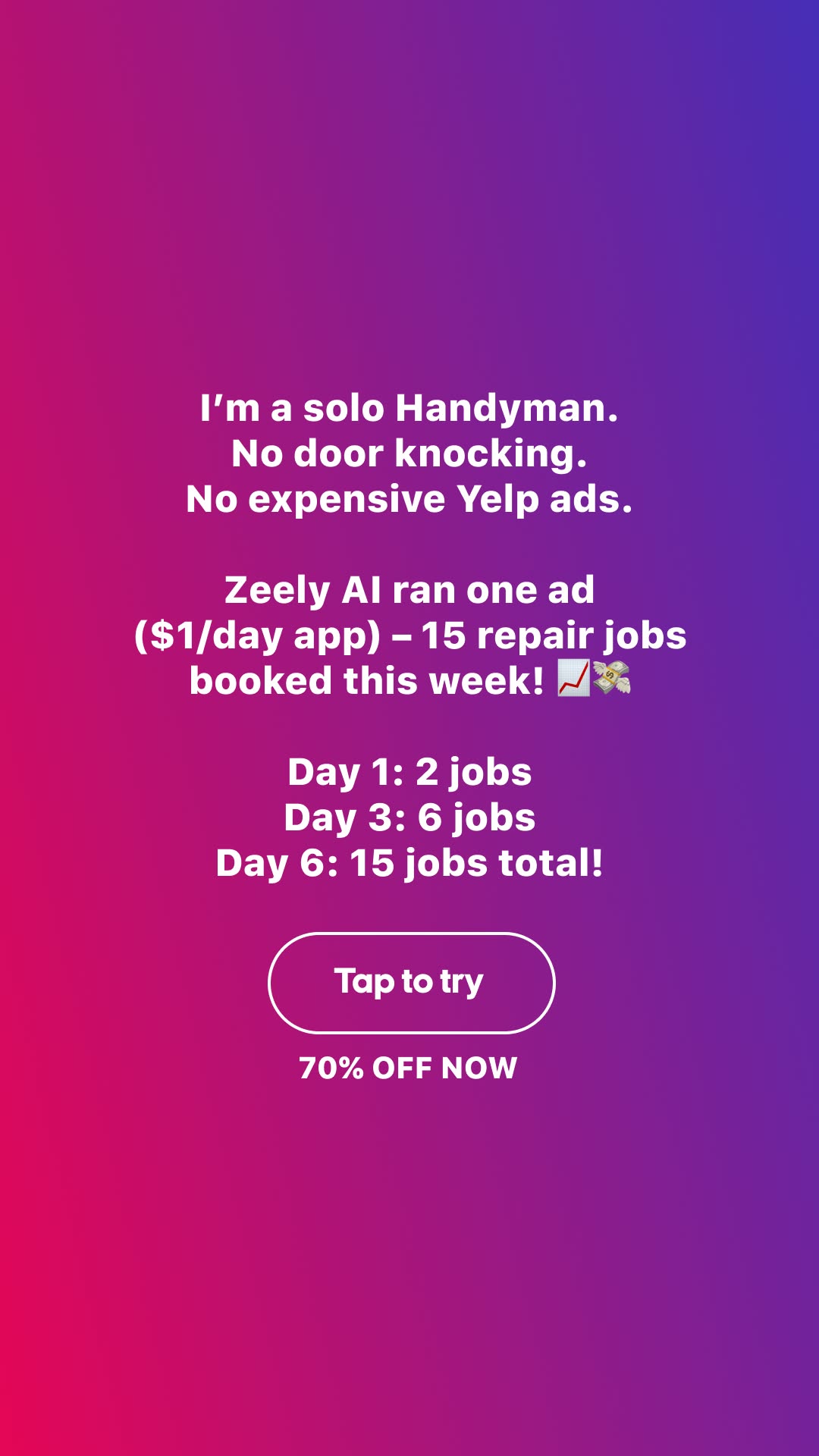 Zeely Facebook ad