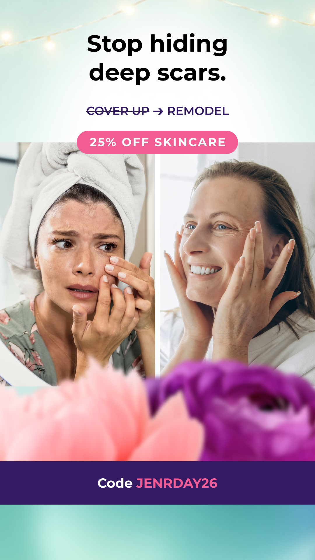 Platinum Skin Care Facebook ad