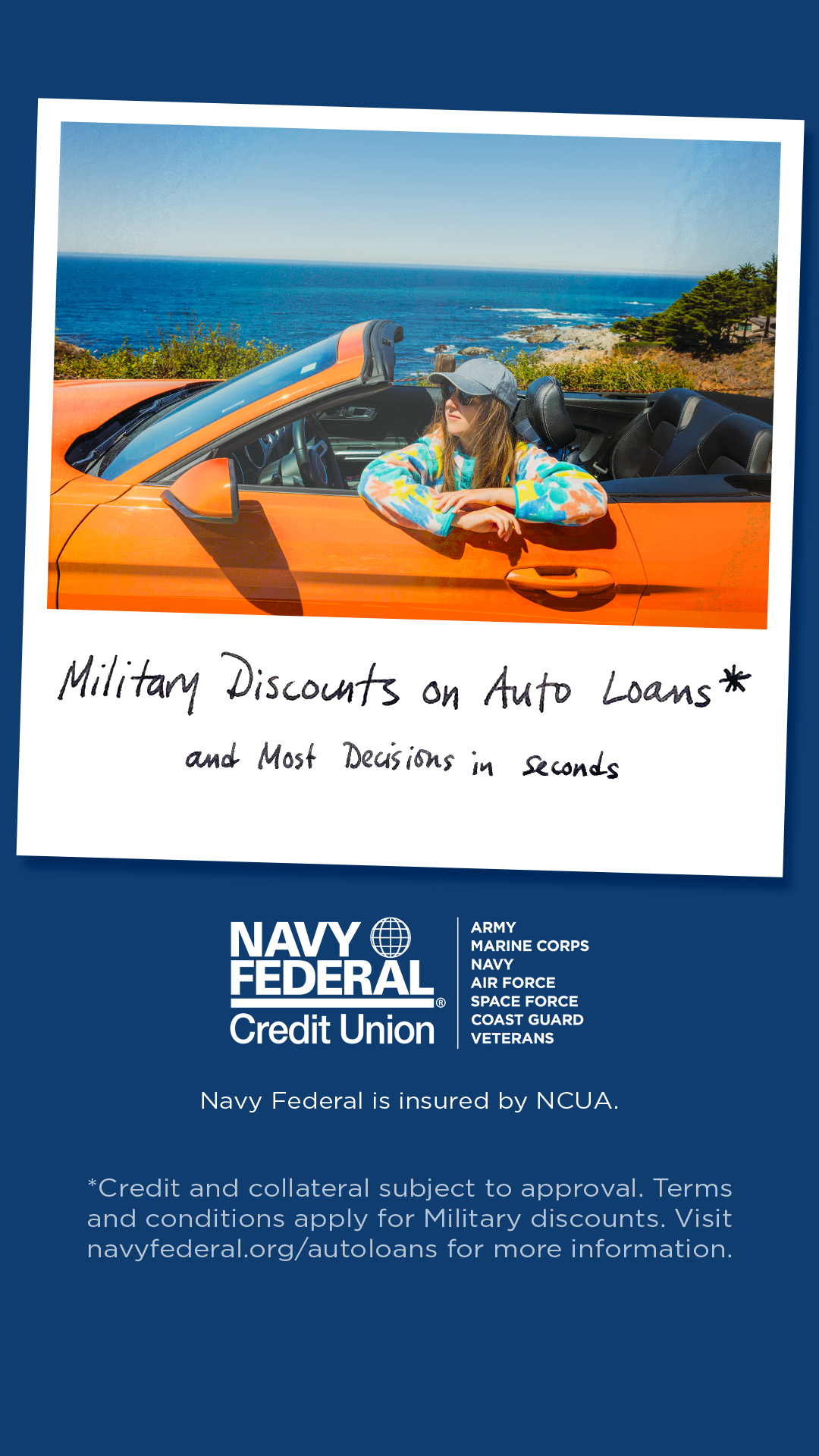 Navy Federal Credit Union Facebook ad
